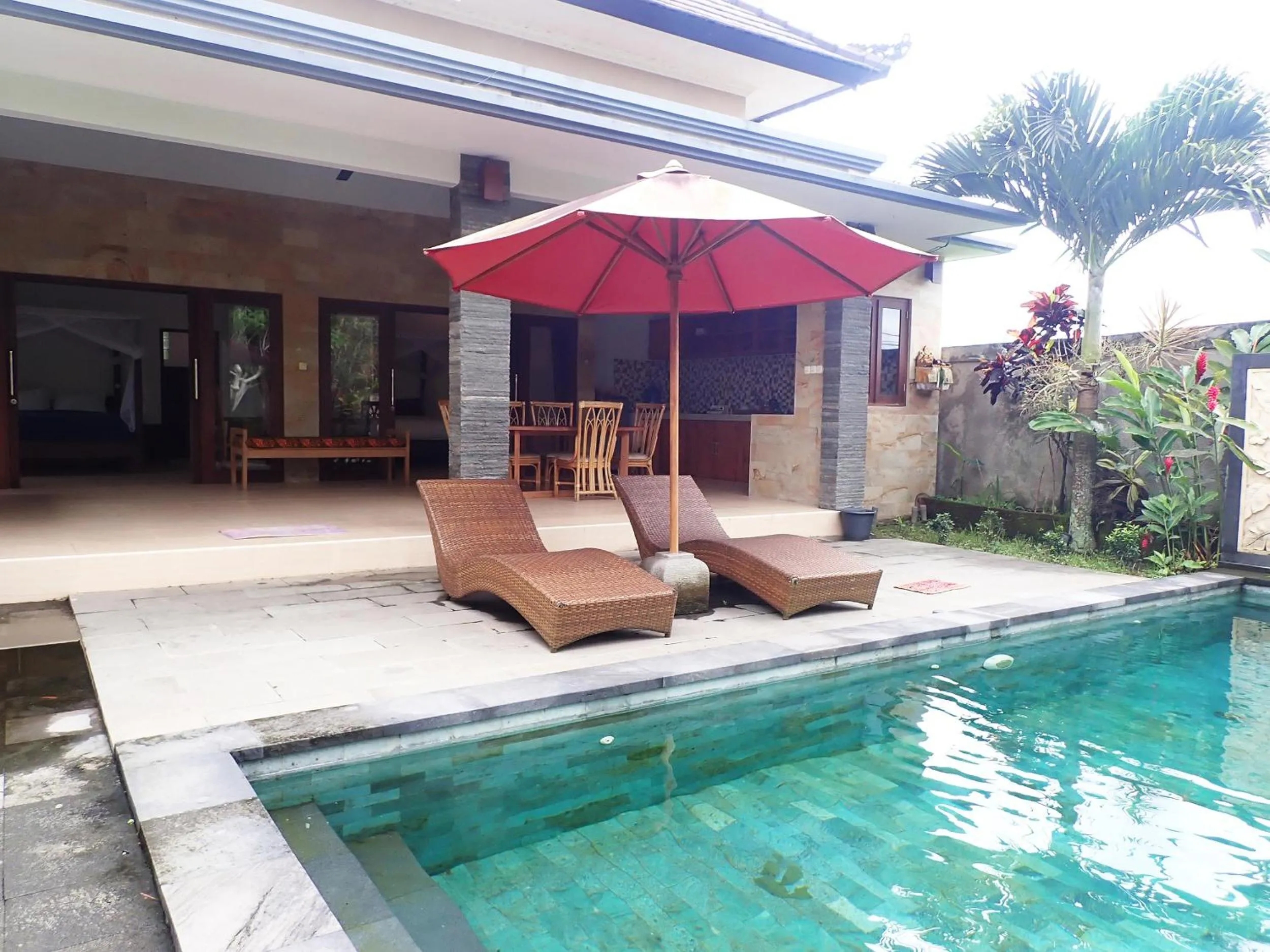 Swimming pool in Widi Agung Villa