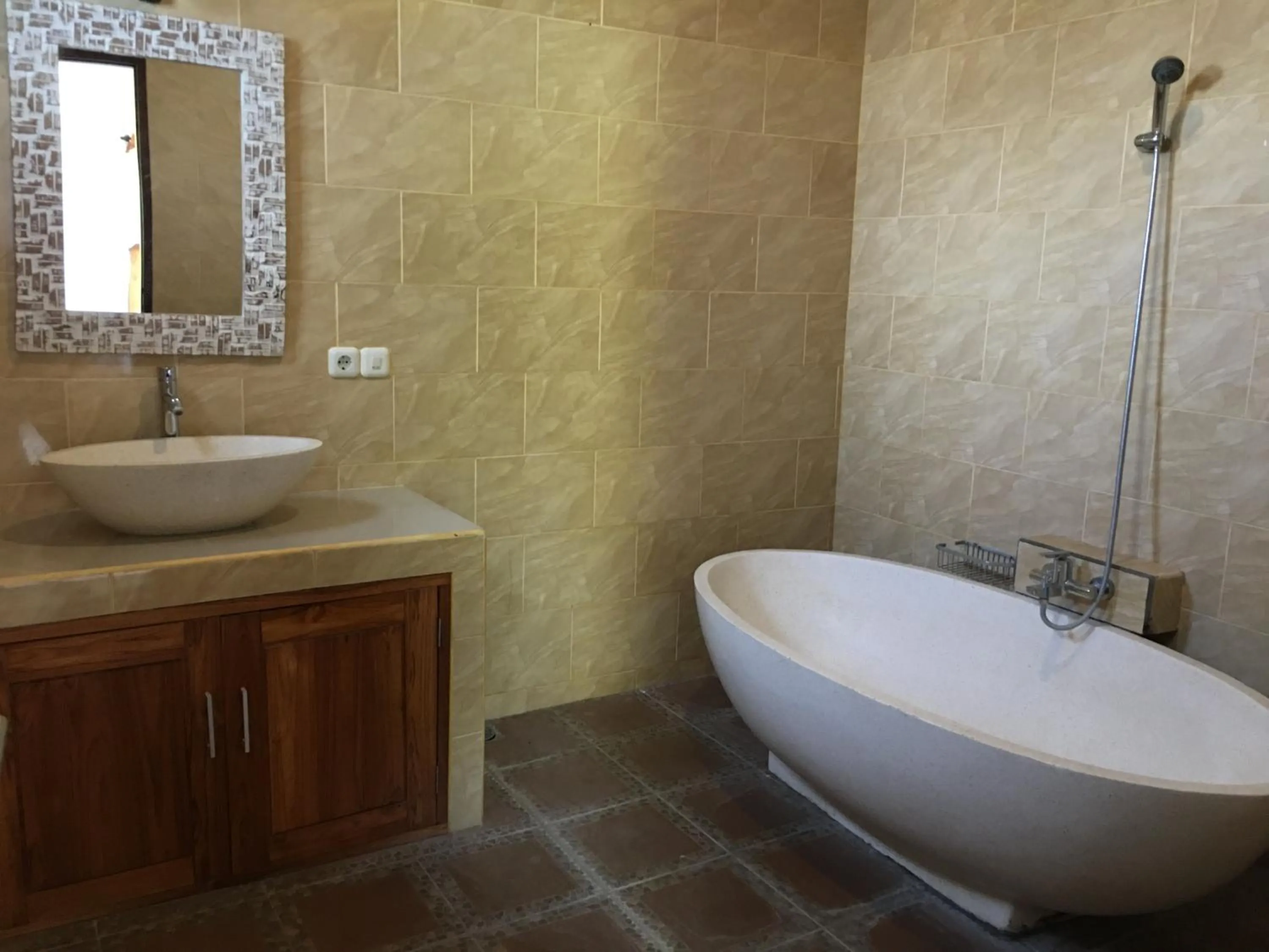 Bathroom in Widi Agung Villa
