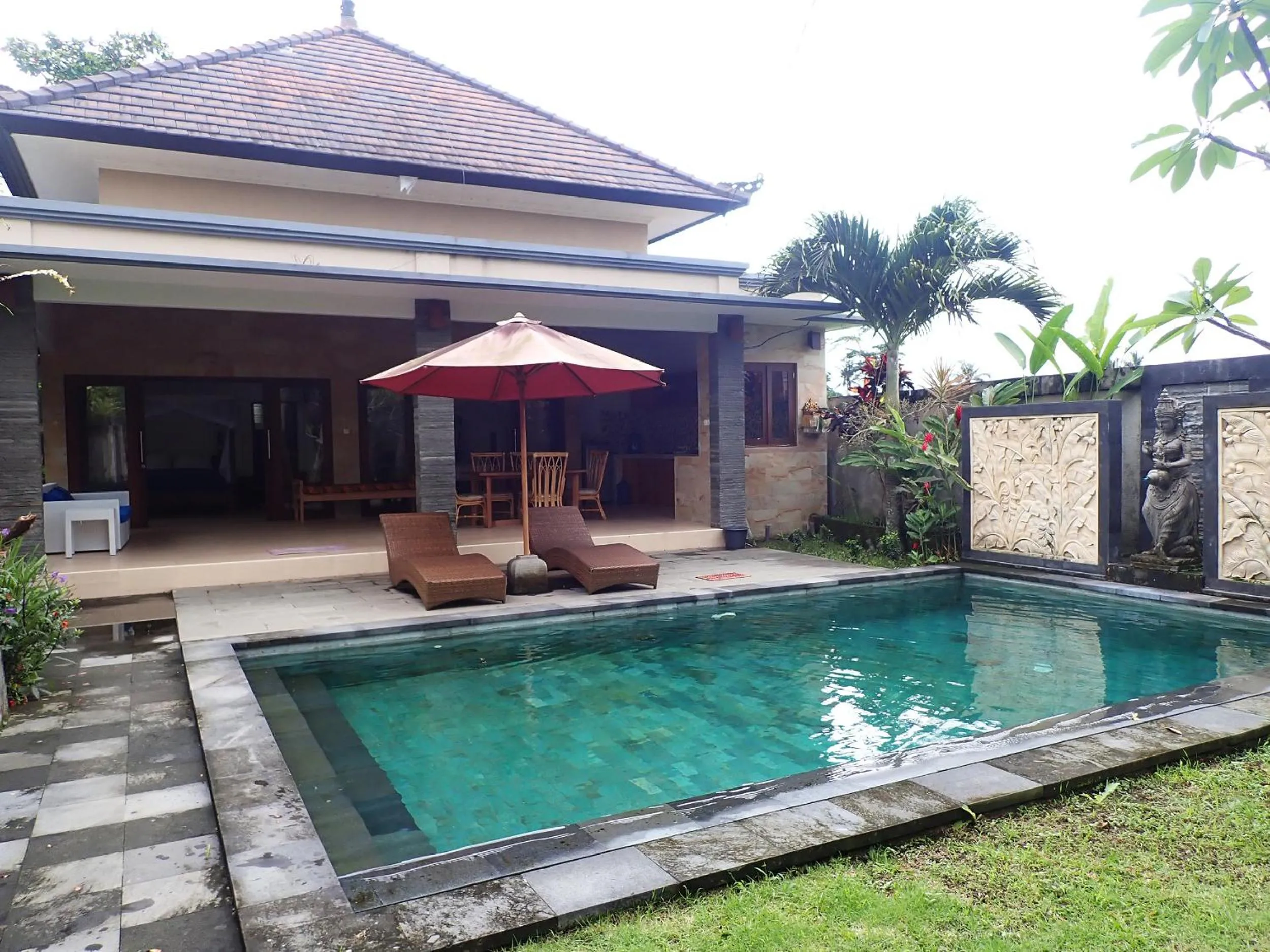 Swimming pool in Widi Agung Villa