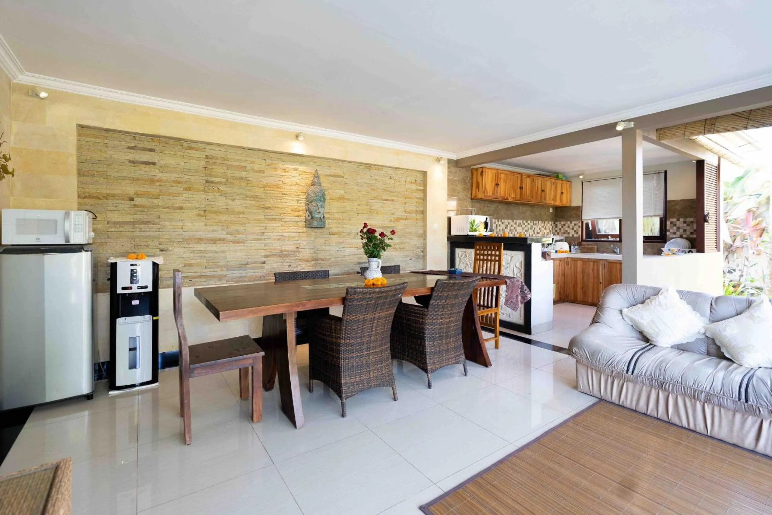 Living room in Widi Agung Villa