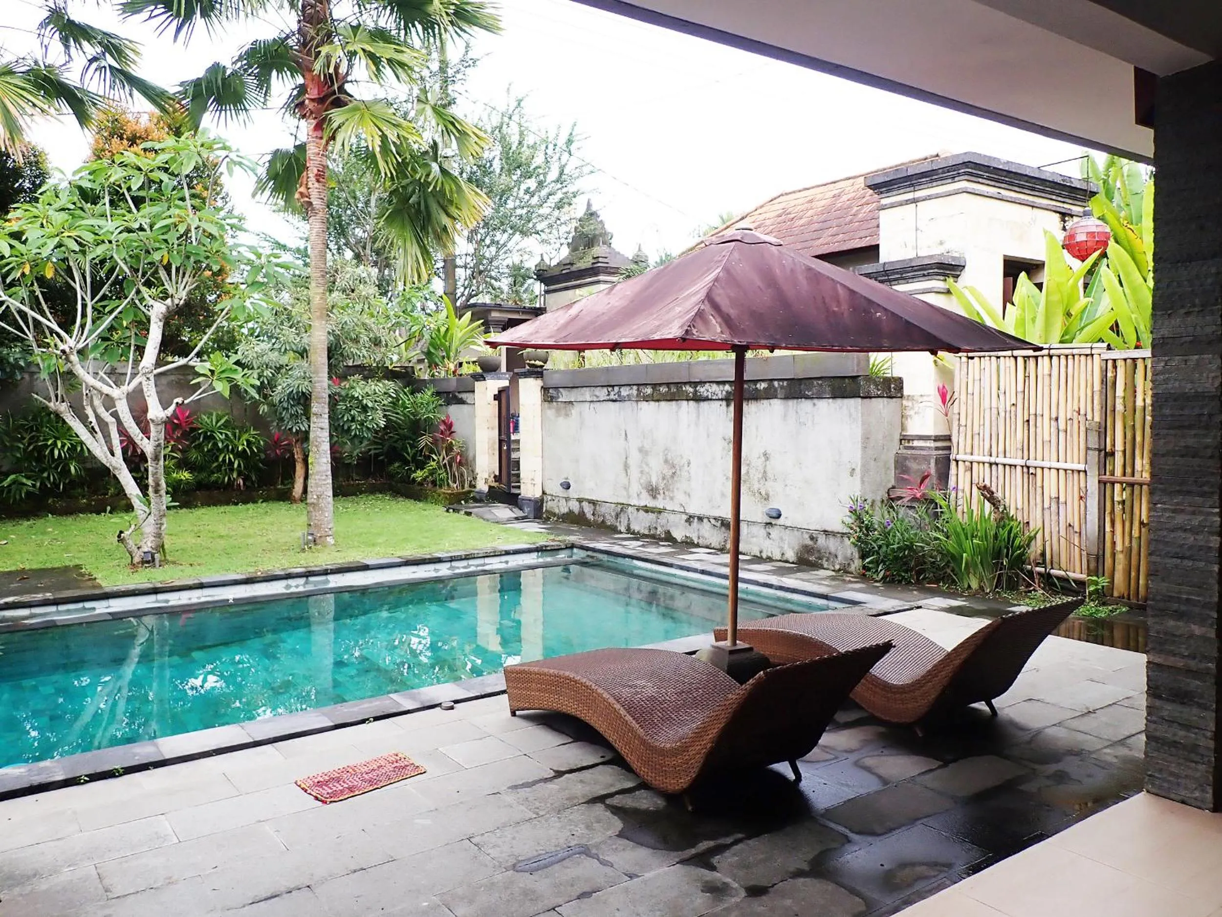 Swimming pool in Widi Agung Villa