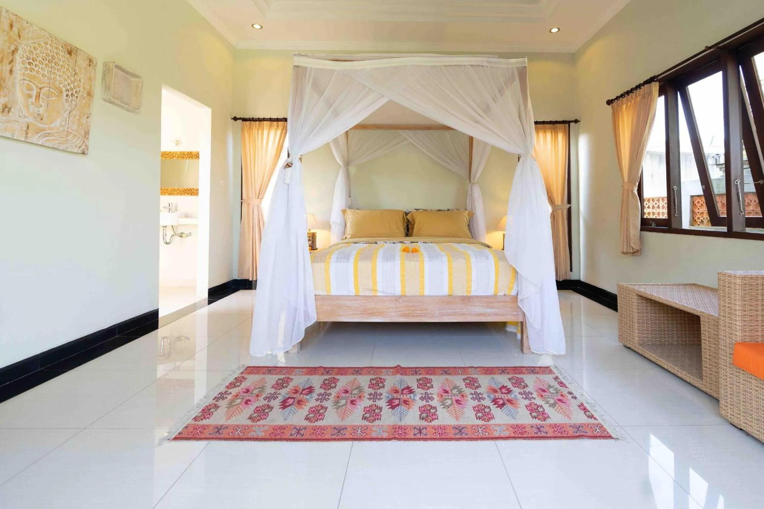 Bedroom, Bed in Widi Agung Villa