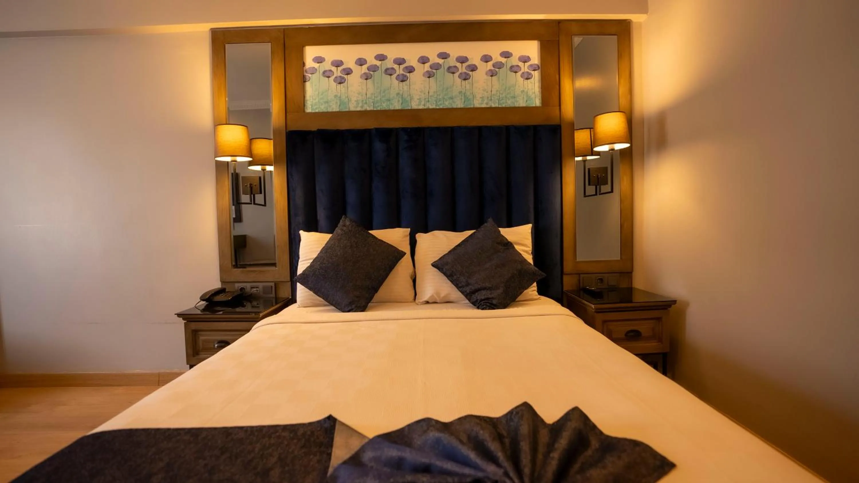 Bed in Farina Hotel By Cigno