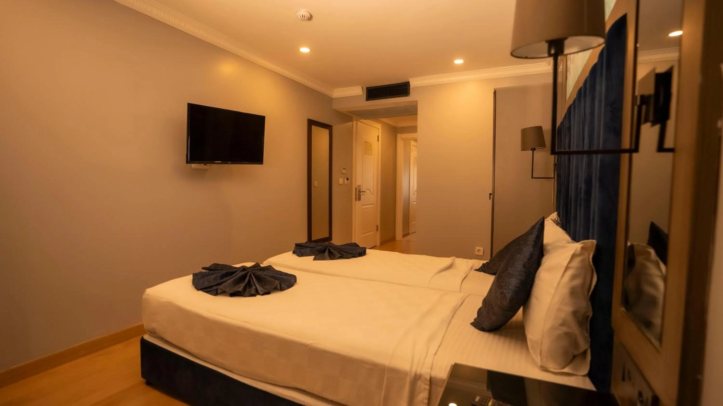 Bed in Farina Hotel By Cigno