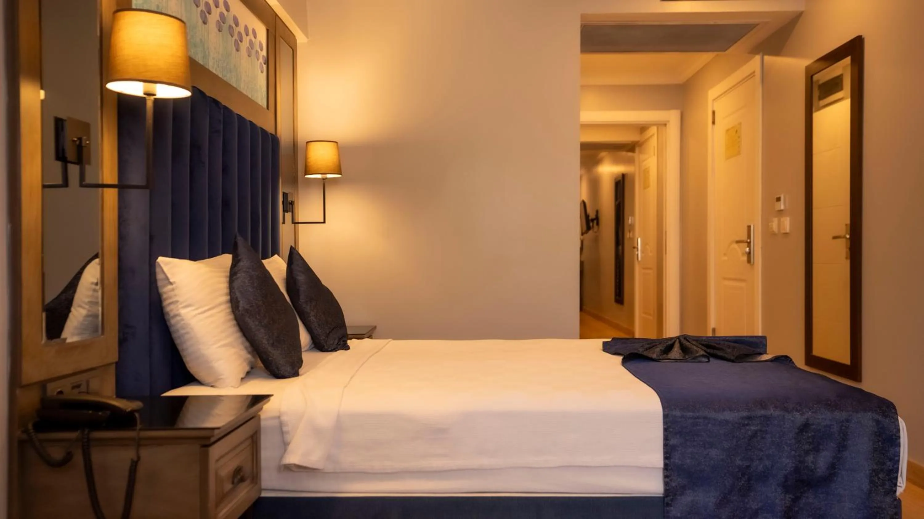 Bed in Farina Hotel By Cigno