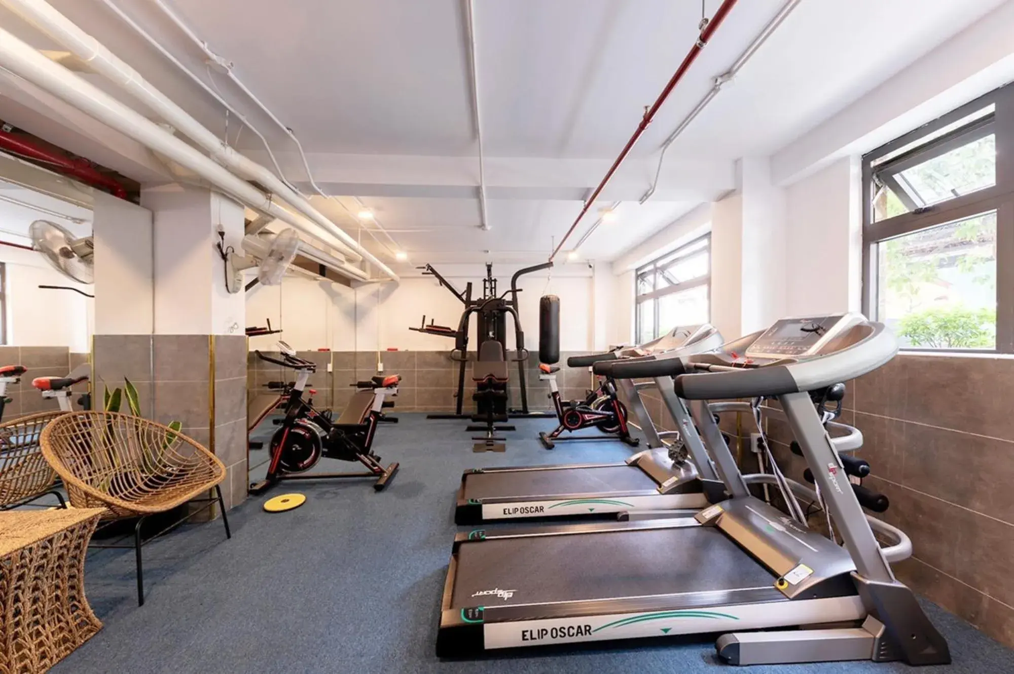 Fitness centre/facilities in KunKin Luxury Hotel & Apartment Fitness centre/facilities in KunKin Luxury Hotel & Apartment