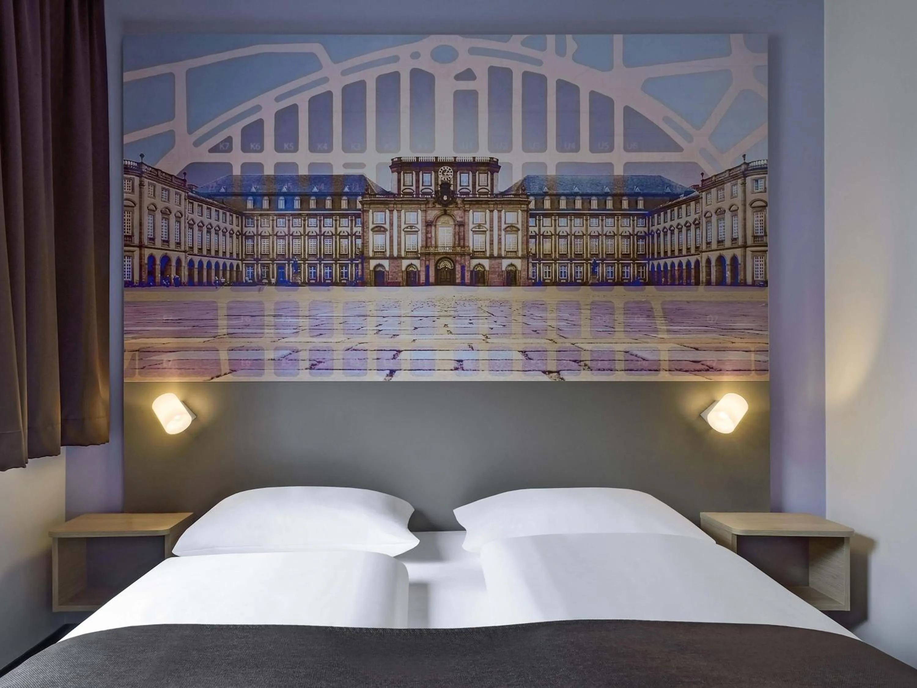 Lobby or reception, Bed in B&B Hotel Mannheim-Neuostheim