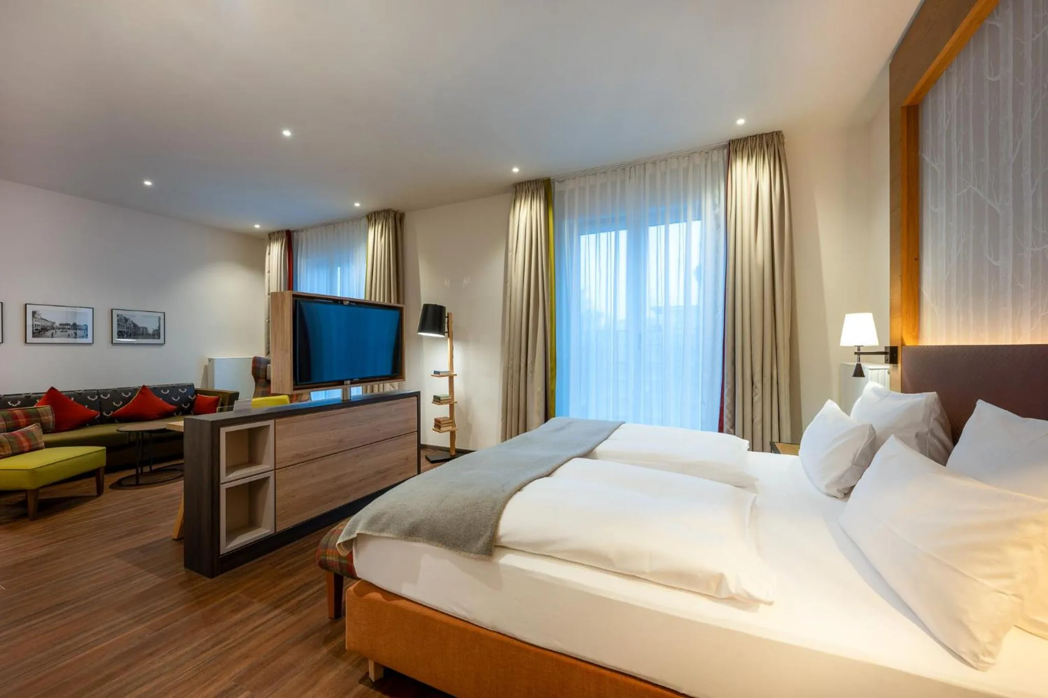 Bed in Hotel Anklamer Hof, BW Signature Collection