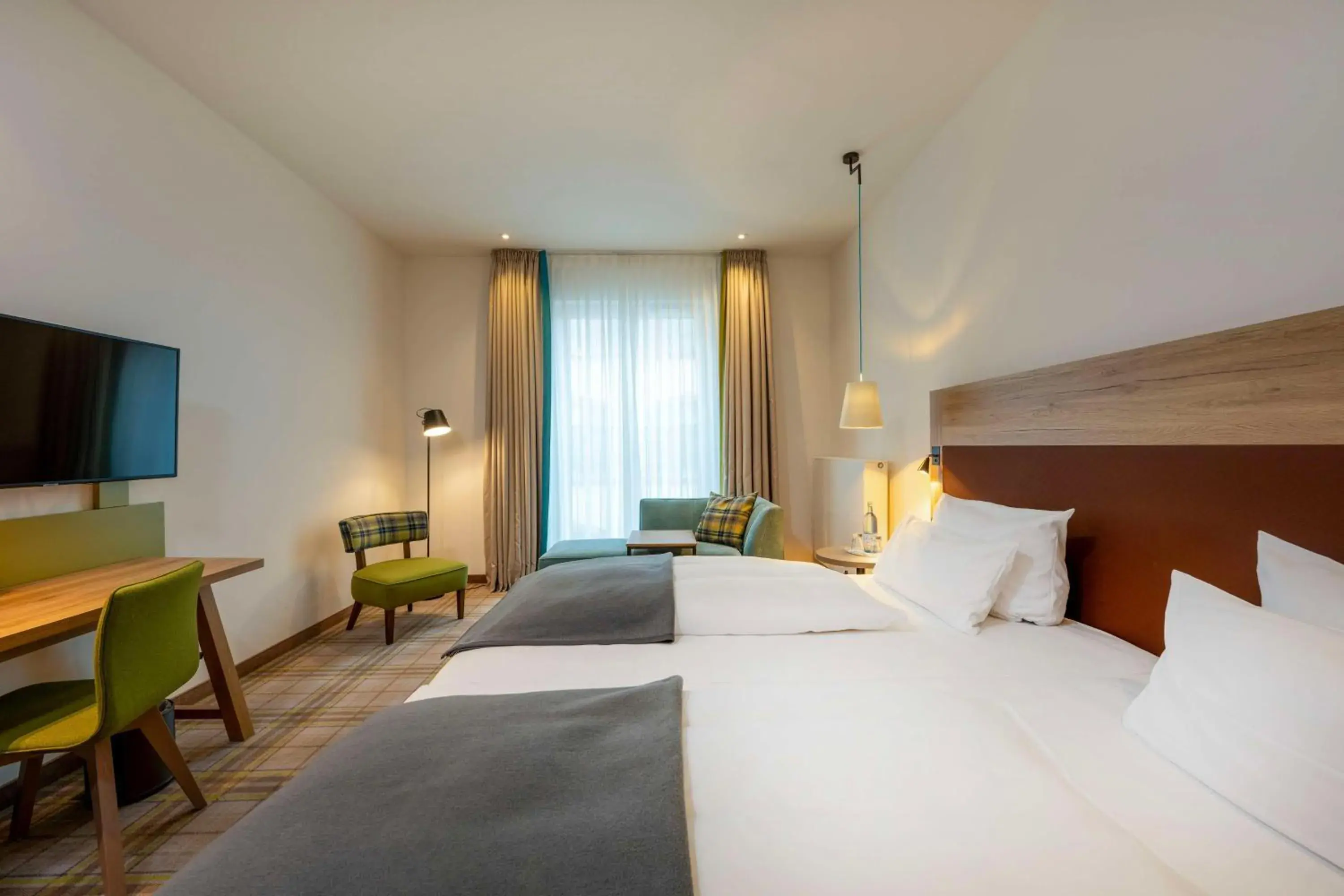 Bedroom, Bed in Hotel Anklamer Hof, BW Signature Collection Bedroom, Bed in Hotel Anklamer Hof, BW Signature Collection