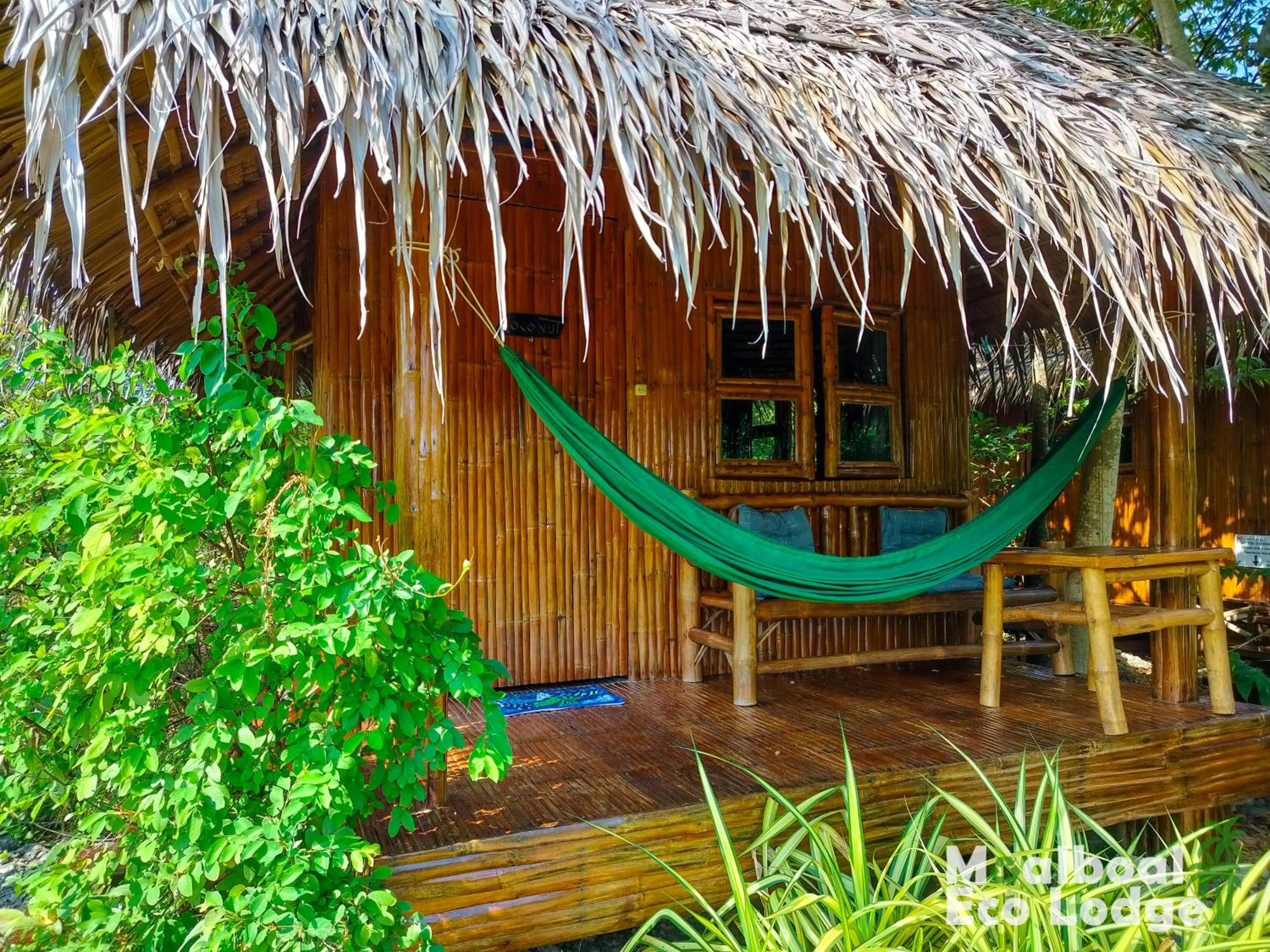 Garden in Moalboal Eco Lodge