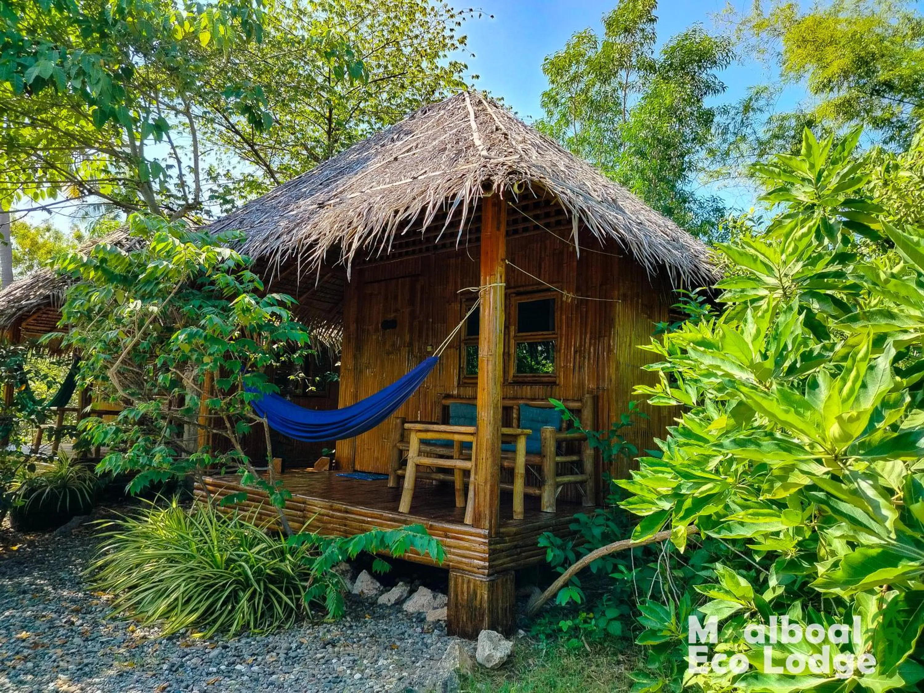 Garden in Moalboal Eco Lodge
