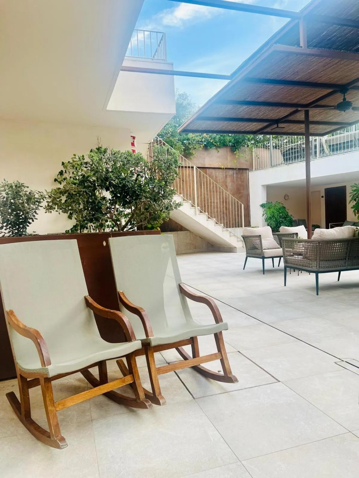 Balcony/Terrace in Ynaira hotel & Spa