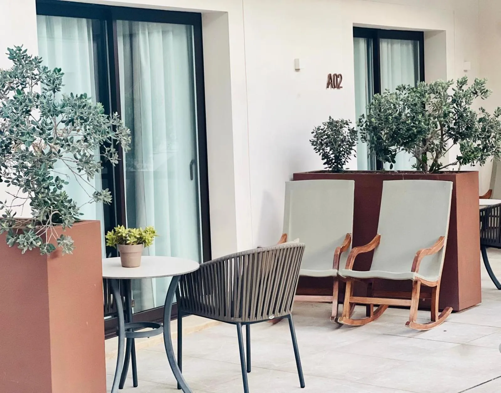 Balcony/Terrace in Ynaira hotel & Spa