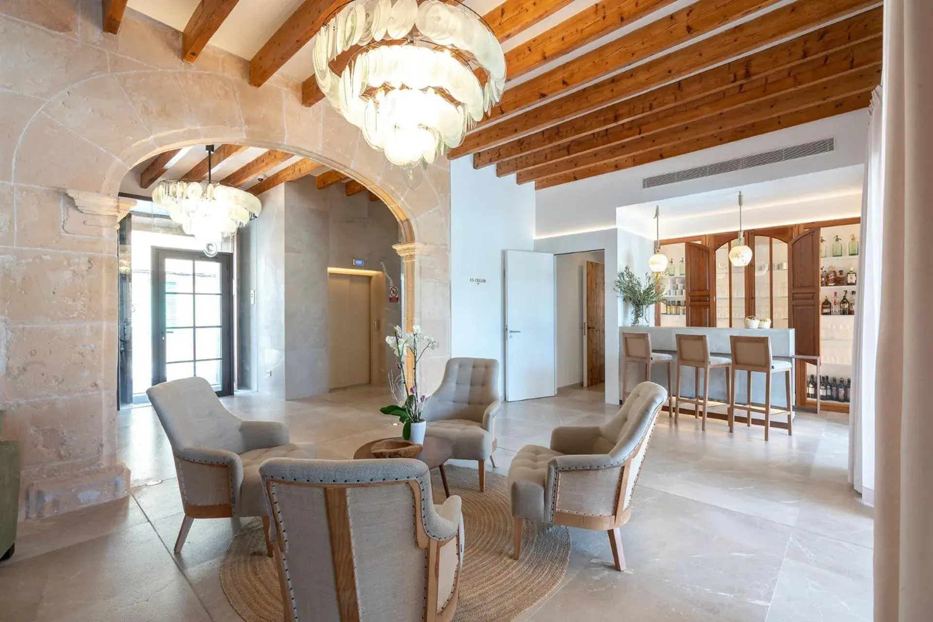 Living room in Ynaira hotel & Spa Living room in Ynaira hotel & Spa