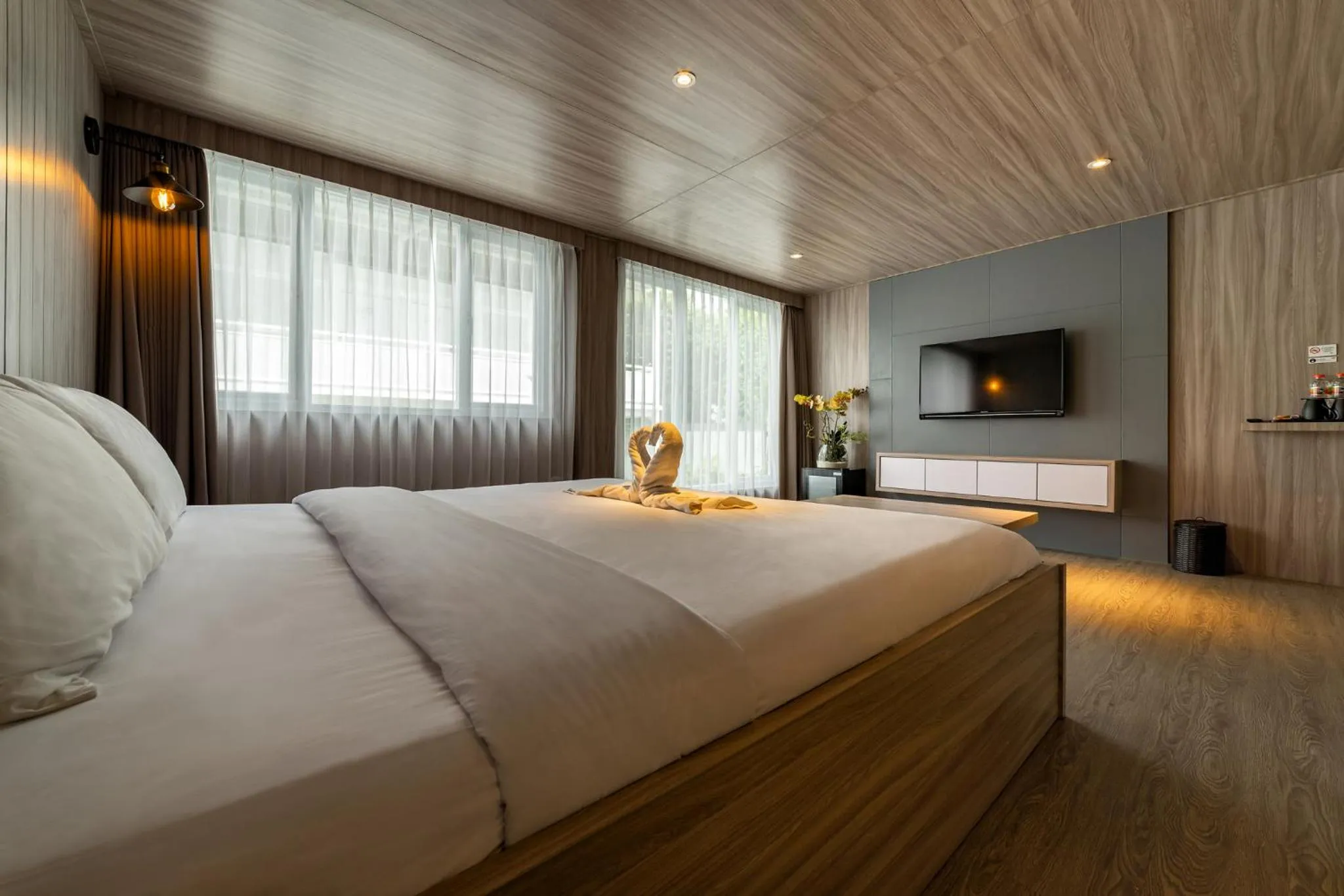 Bedroom, Bed in Kontena Hotel