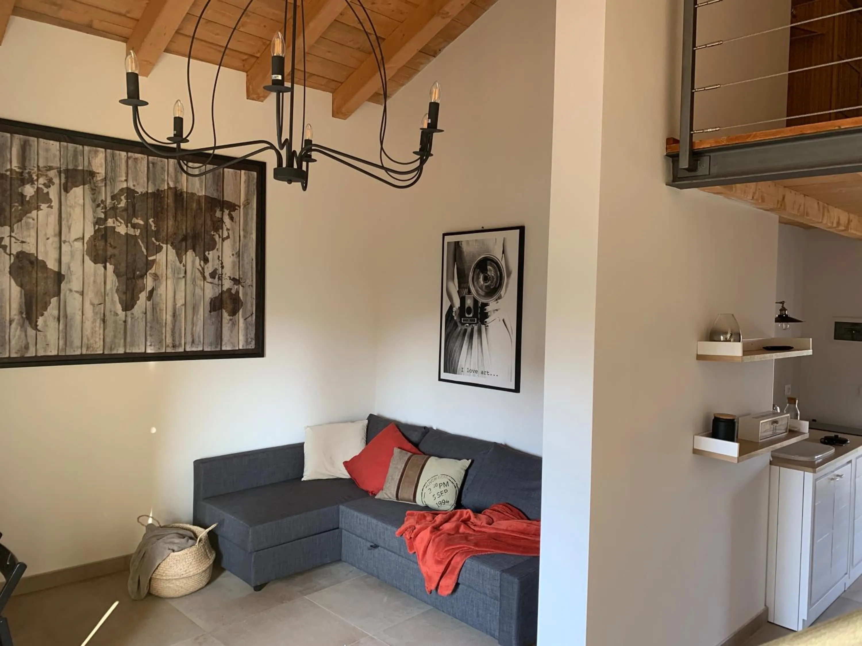 Kitchen or kitchenette in Antico Podere San Luca