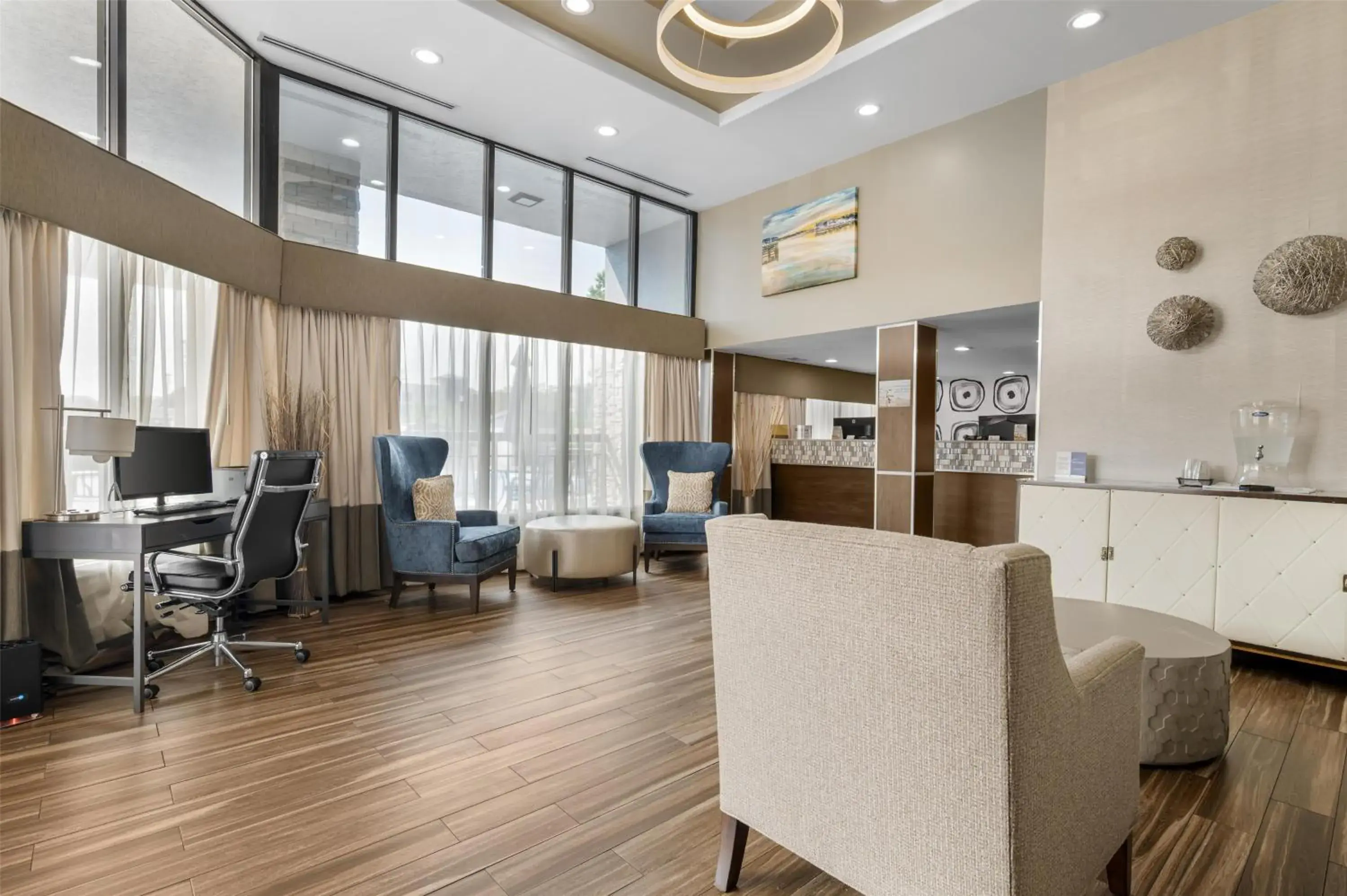 Lobby or reception in Best Western Center Inn Lobby or reception in Best Western Center Inn