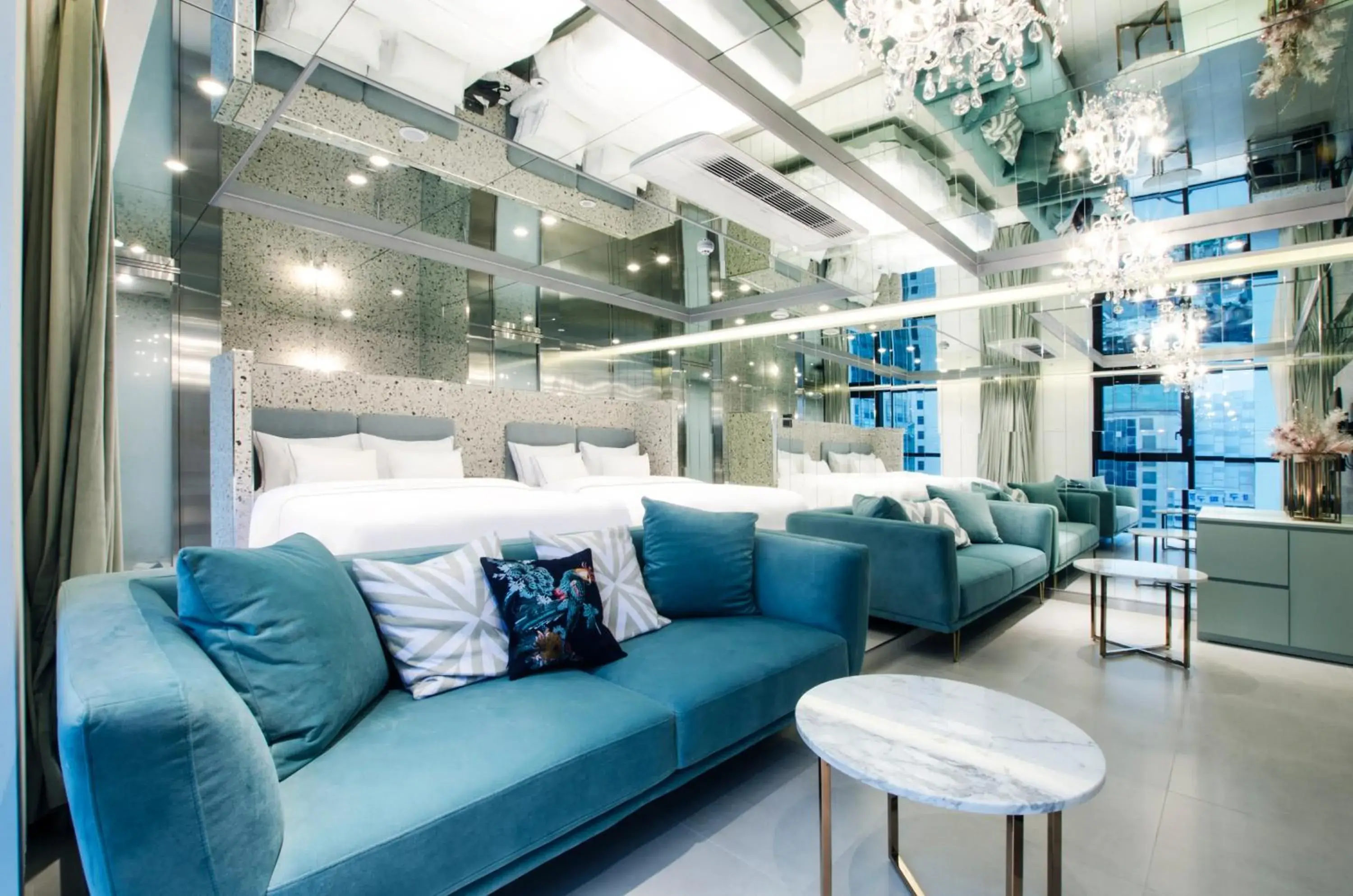 Bed in Hotel the Castle Jamsil#1 Bed in Hotel the Castle Jamsil#1