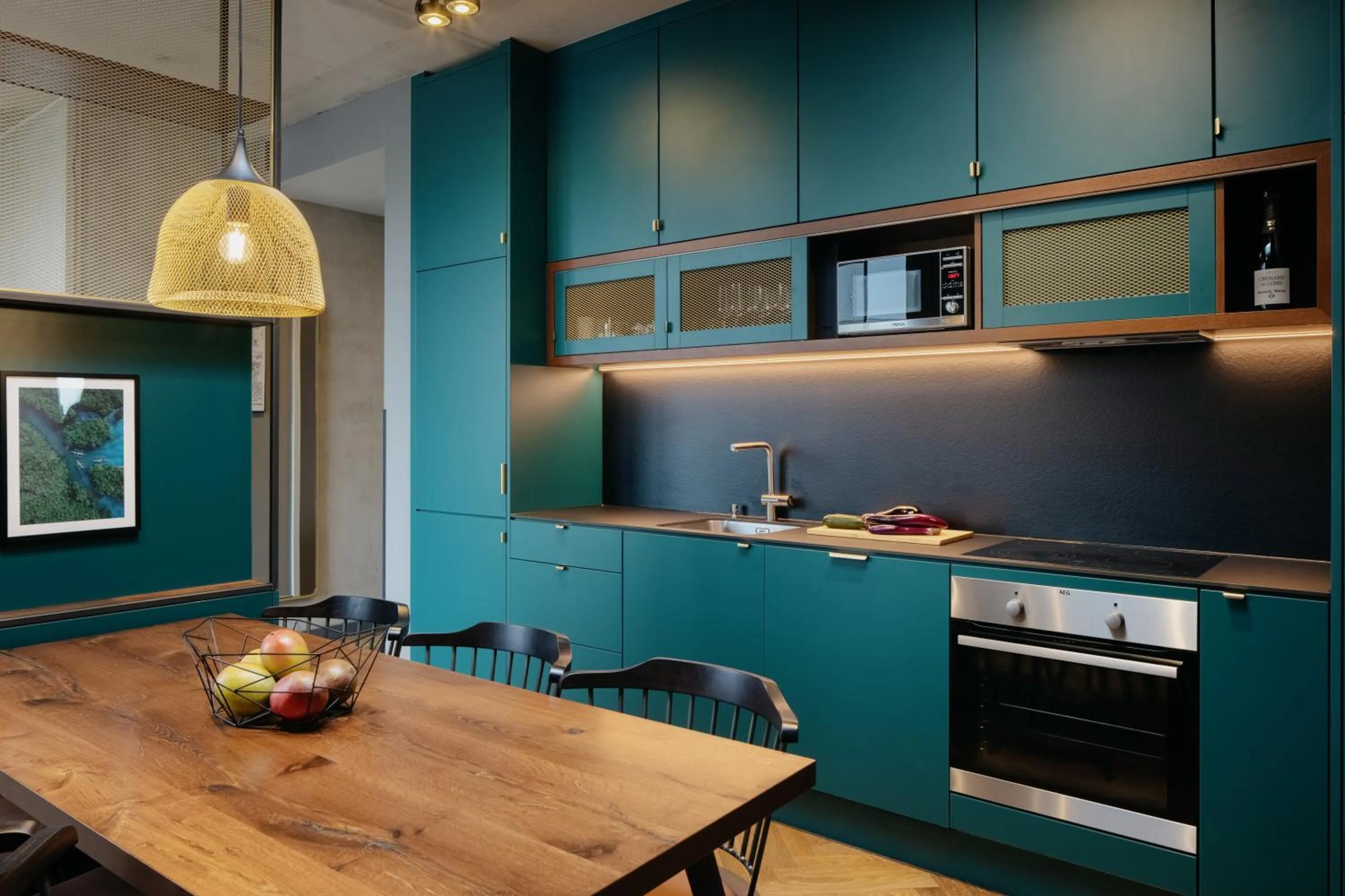 Kitchen or kitchenette in Downtown Apartments Mitte-Wedding