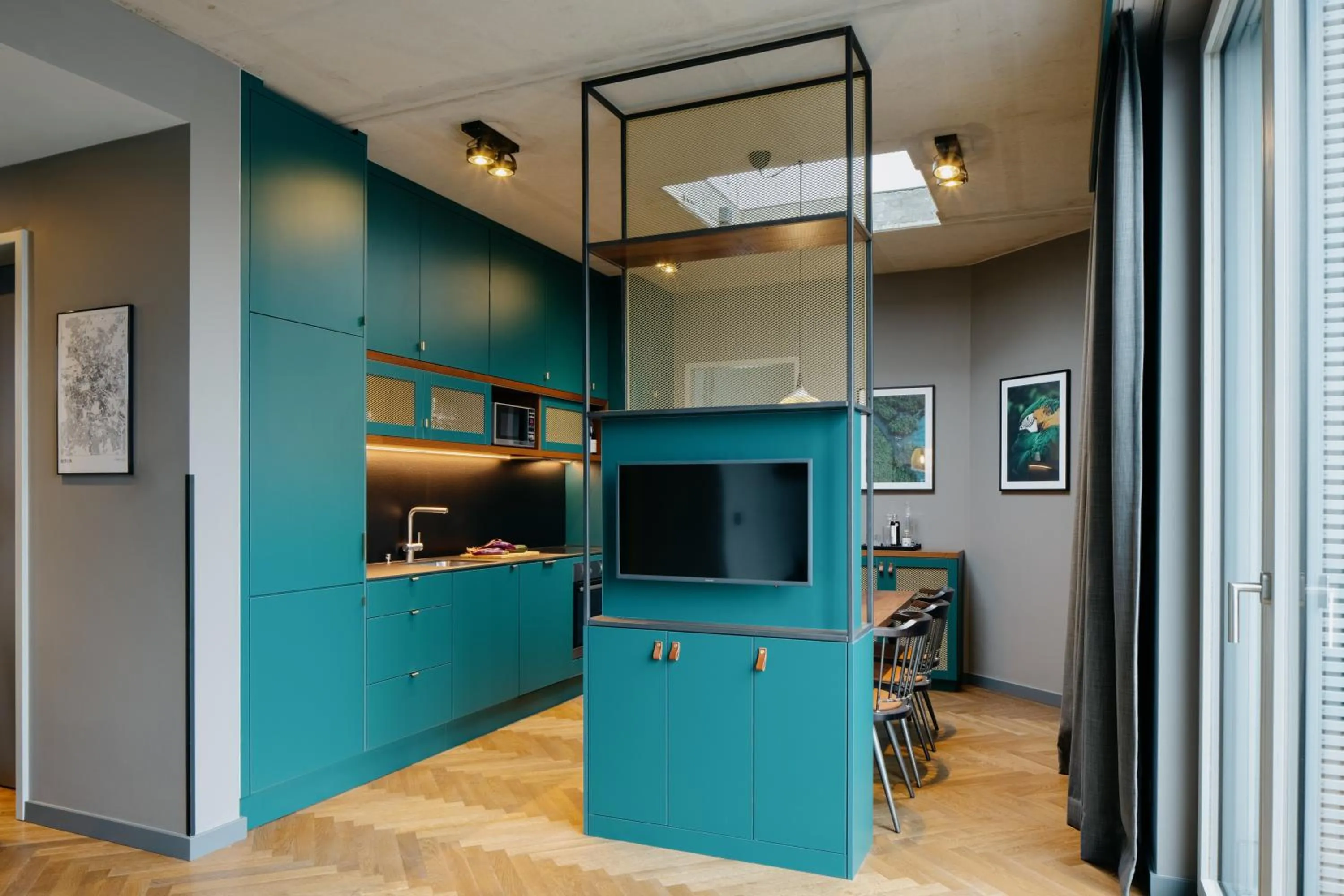 Kitchen or kitchenette in Downtown Apartments Mitte-Wedding