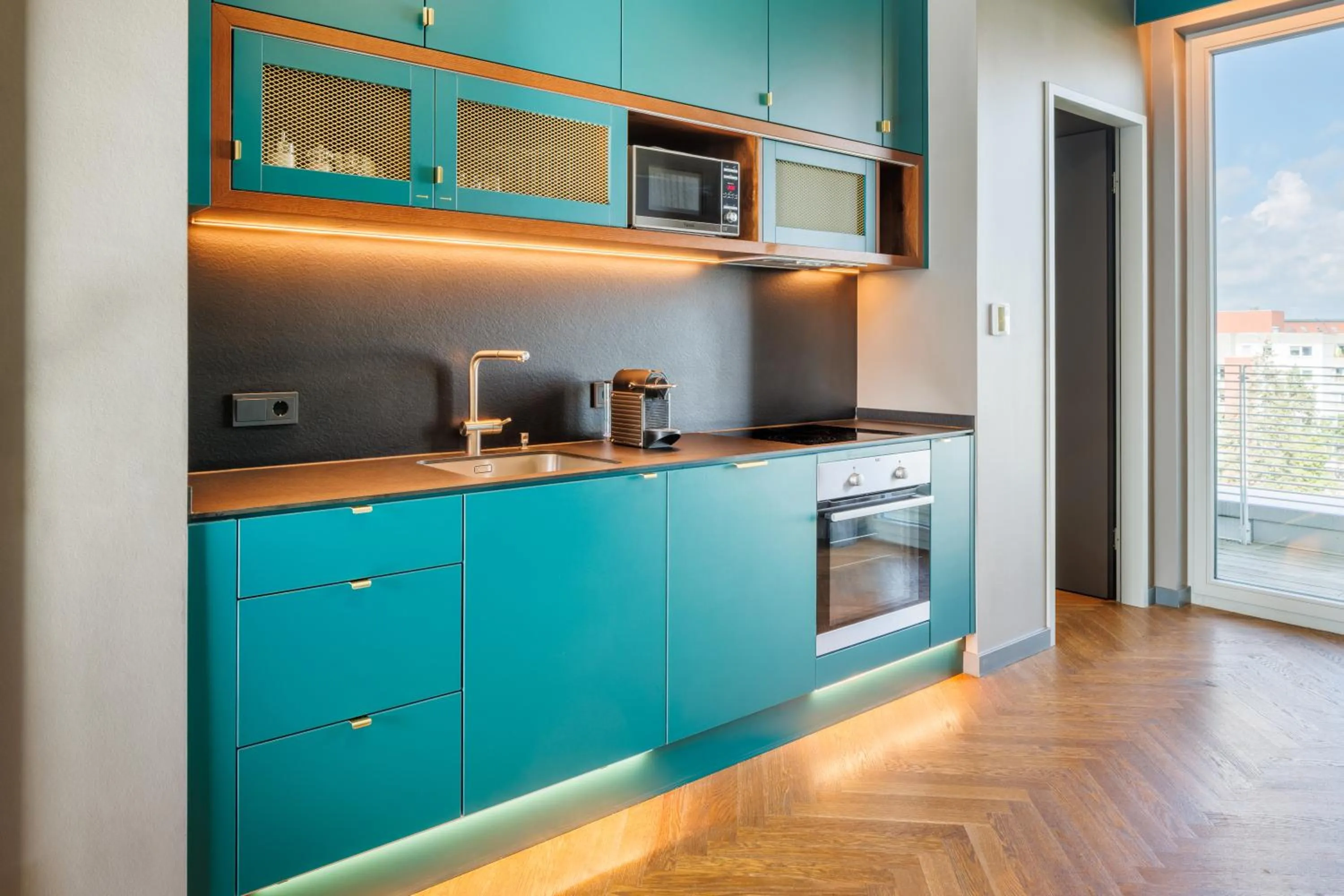 Kitchen or kitchenette in Downtown Apartments Mitte-Wedding