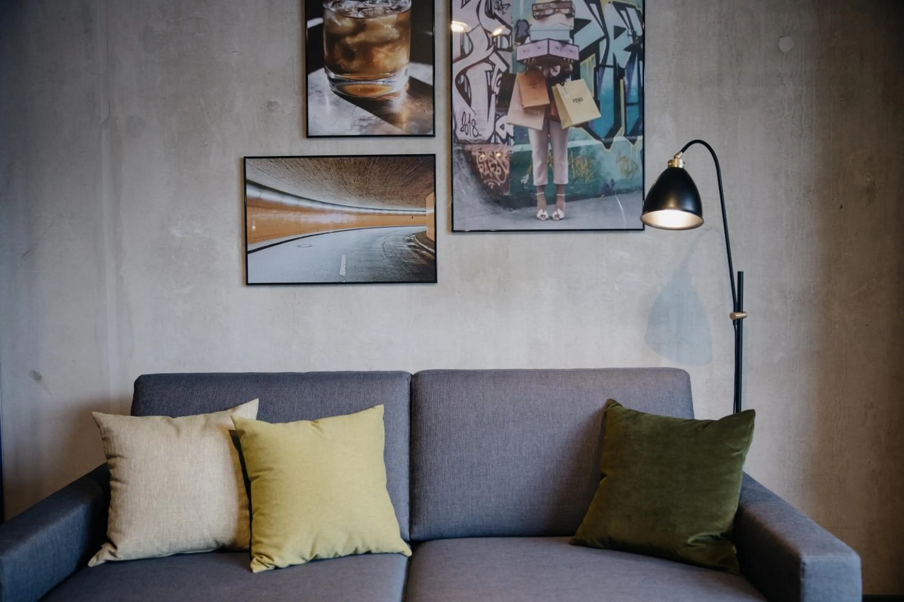 Living room in Downtown Apartments Mitte-Wedding