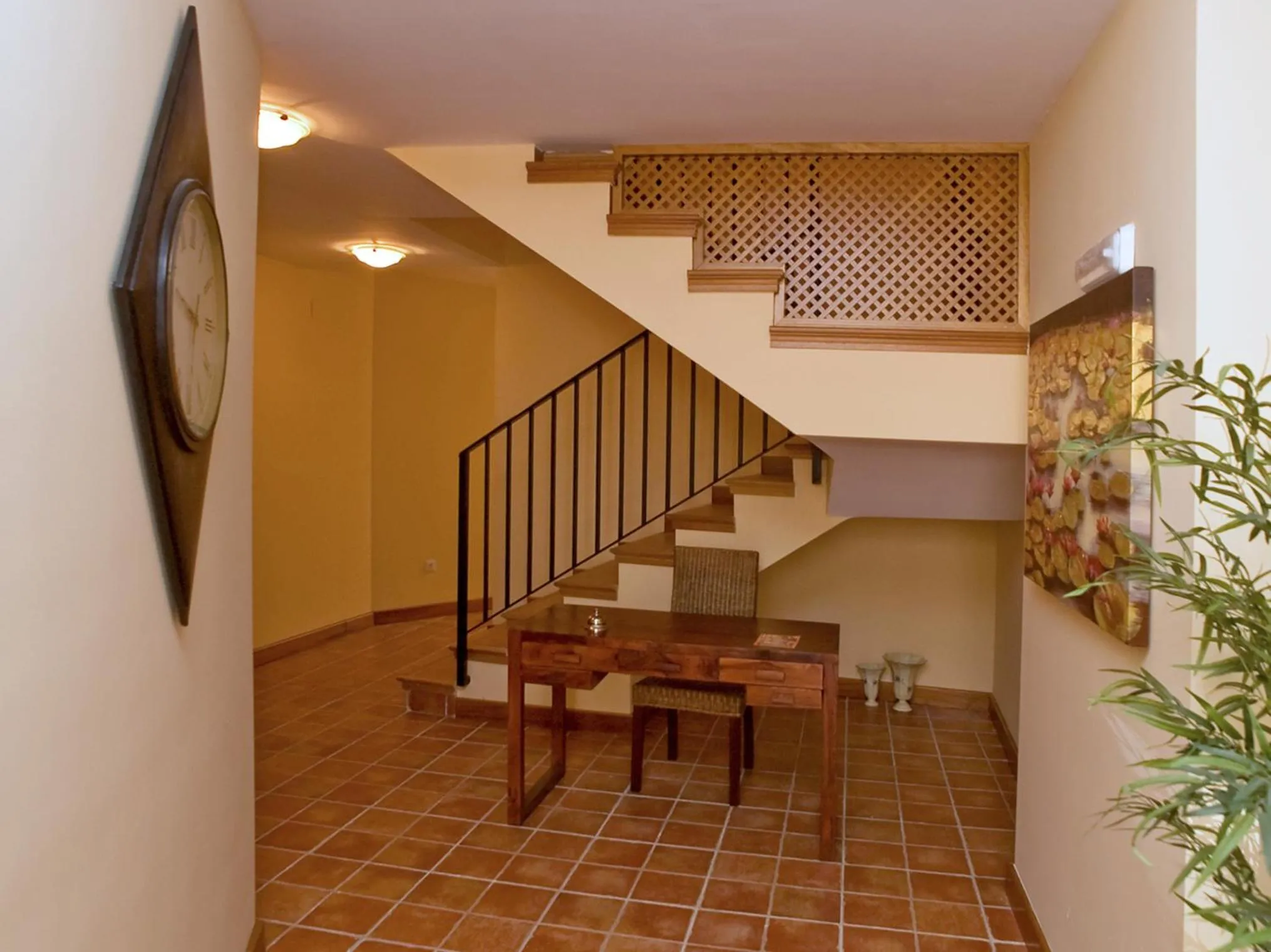 Lobby or reception in Apartamentos Rurales La Vera