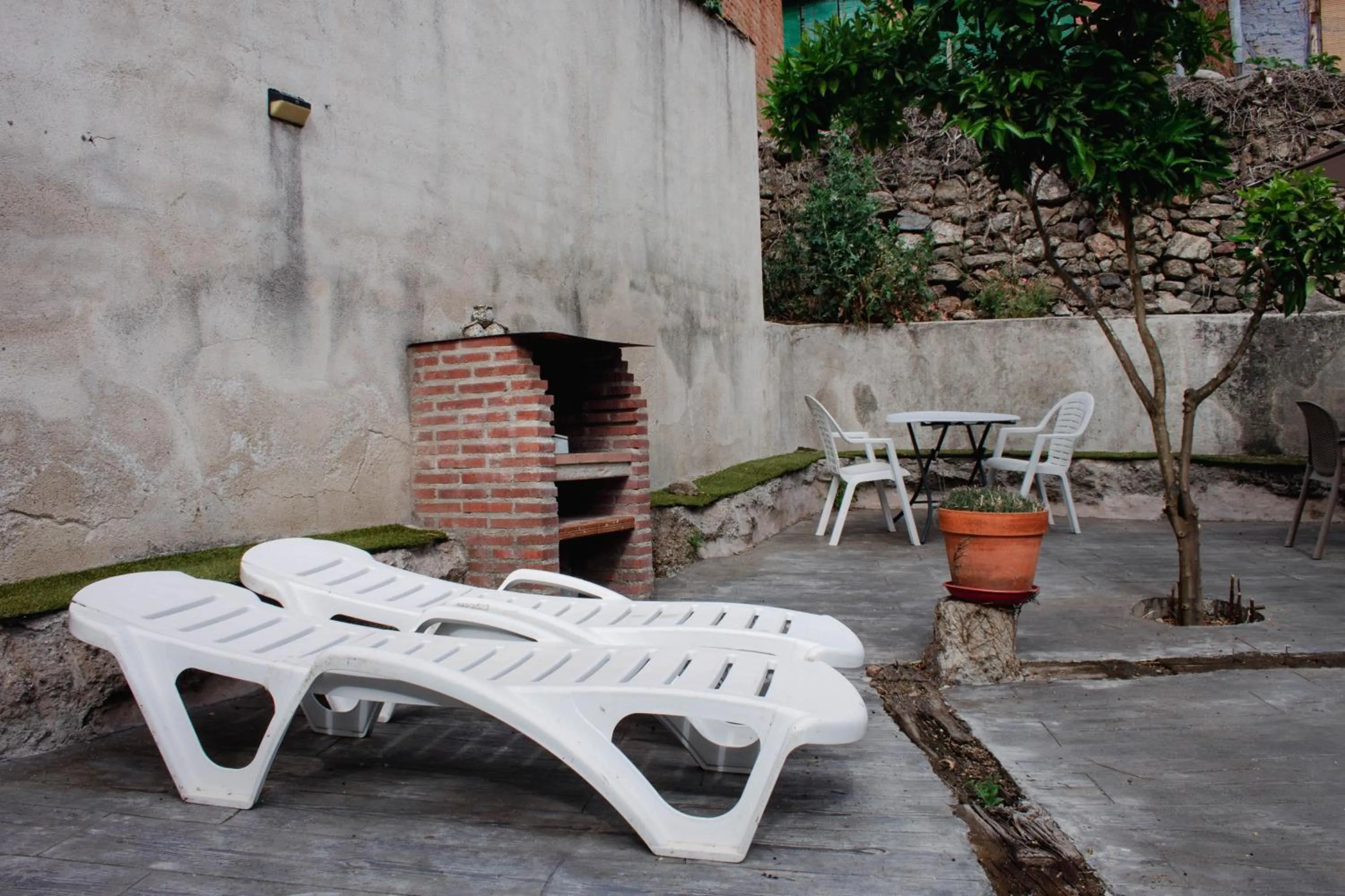 Patio in Apartamentos Rurales La Vera