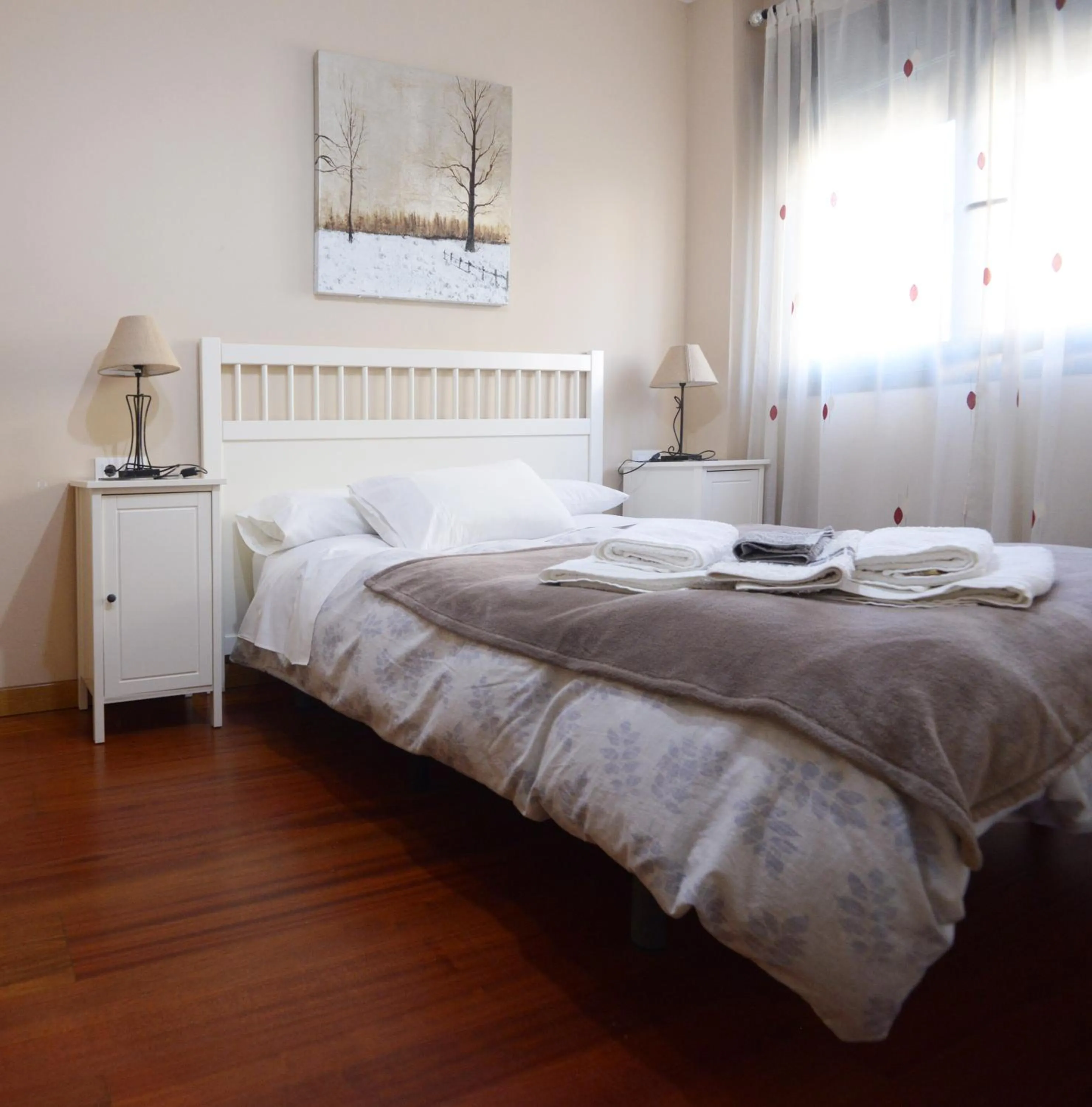 Bed in Apartamentos Rurales La Vera