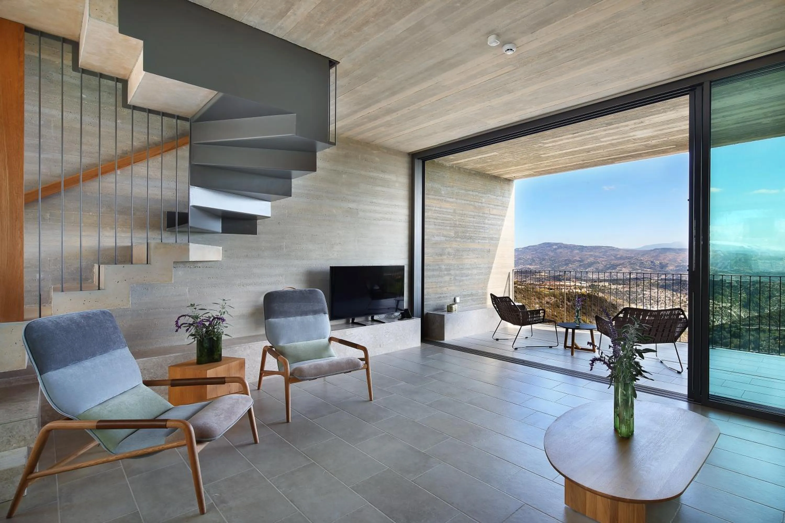 Living room in Minthis Resort