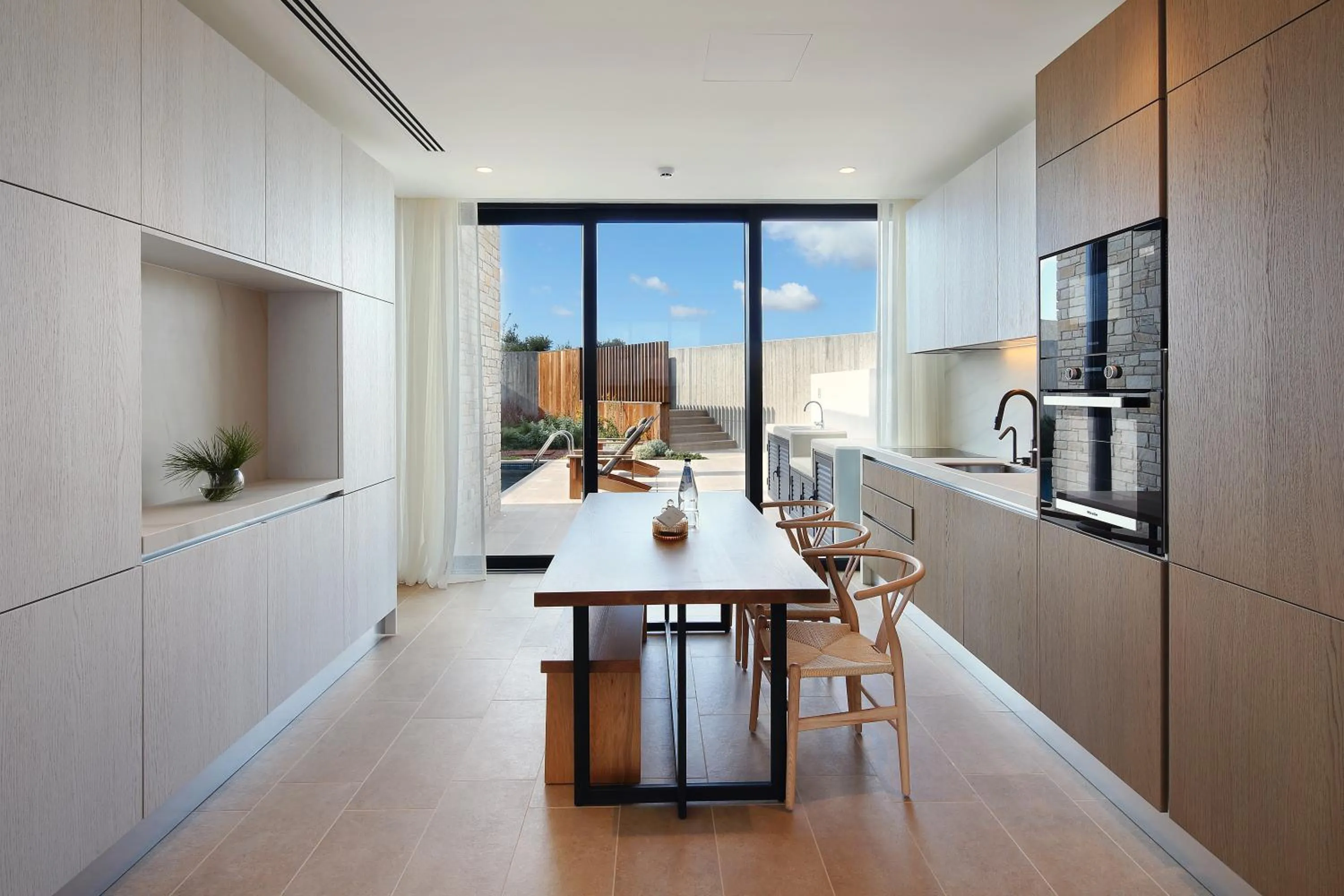 Kitchen or kitchenette in Minthis Resort