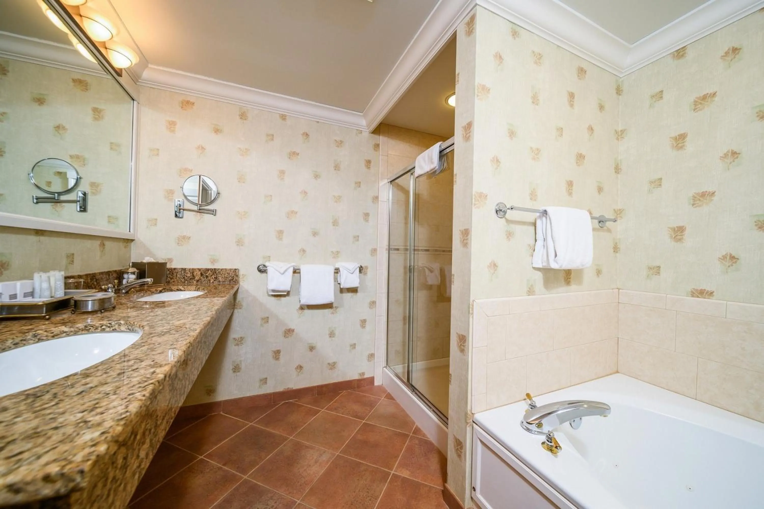 Shower in Stoweflake Mountain Resort & Spa