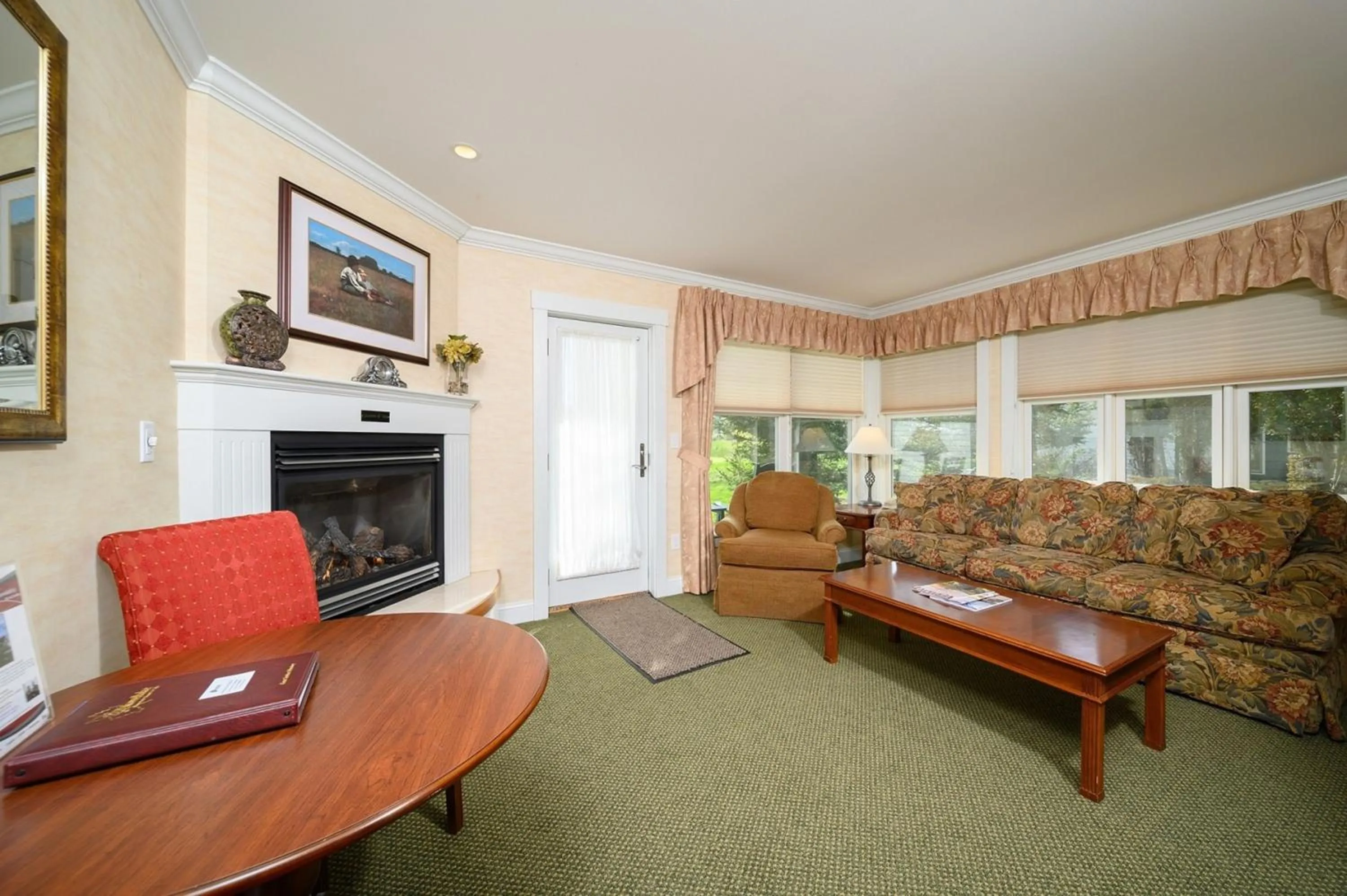 Living room in Stoweflake Mountain Resort & Spa