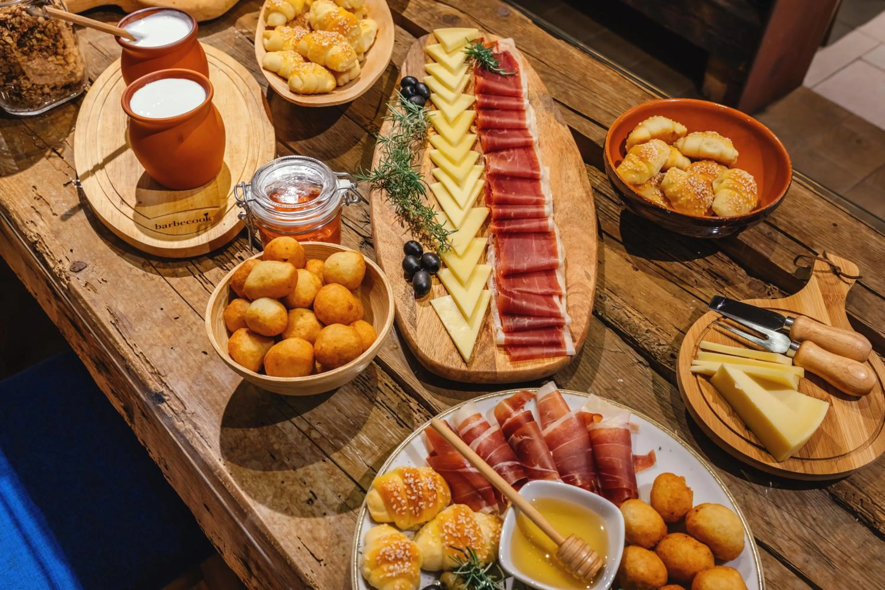 Food close-up in Boutique Hotel Blanc & Bleu - Capitano