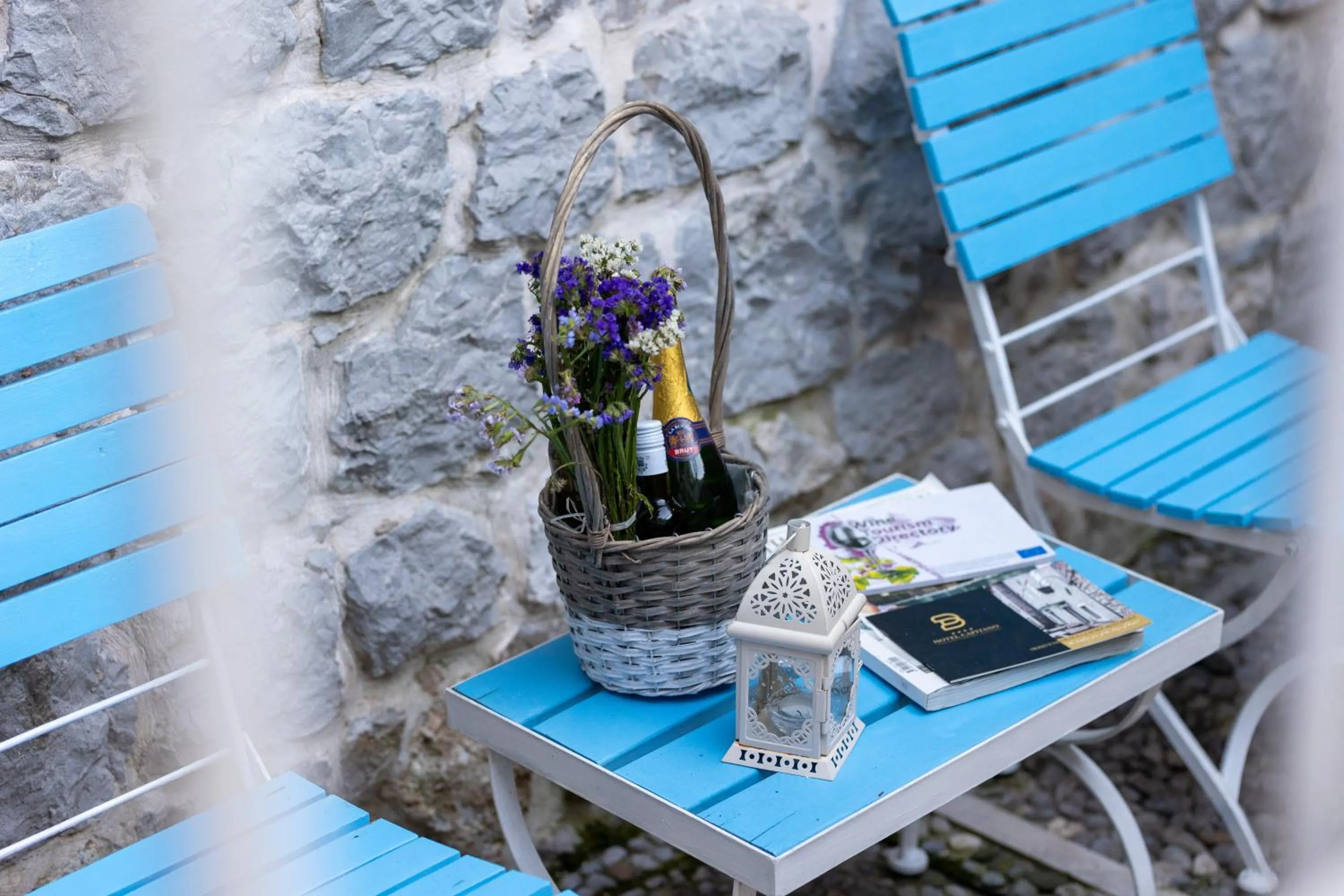 Decorative detail in Boutique Hotel Blanc & Bleu - Capitano