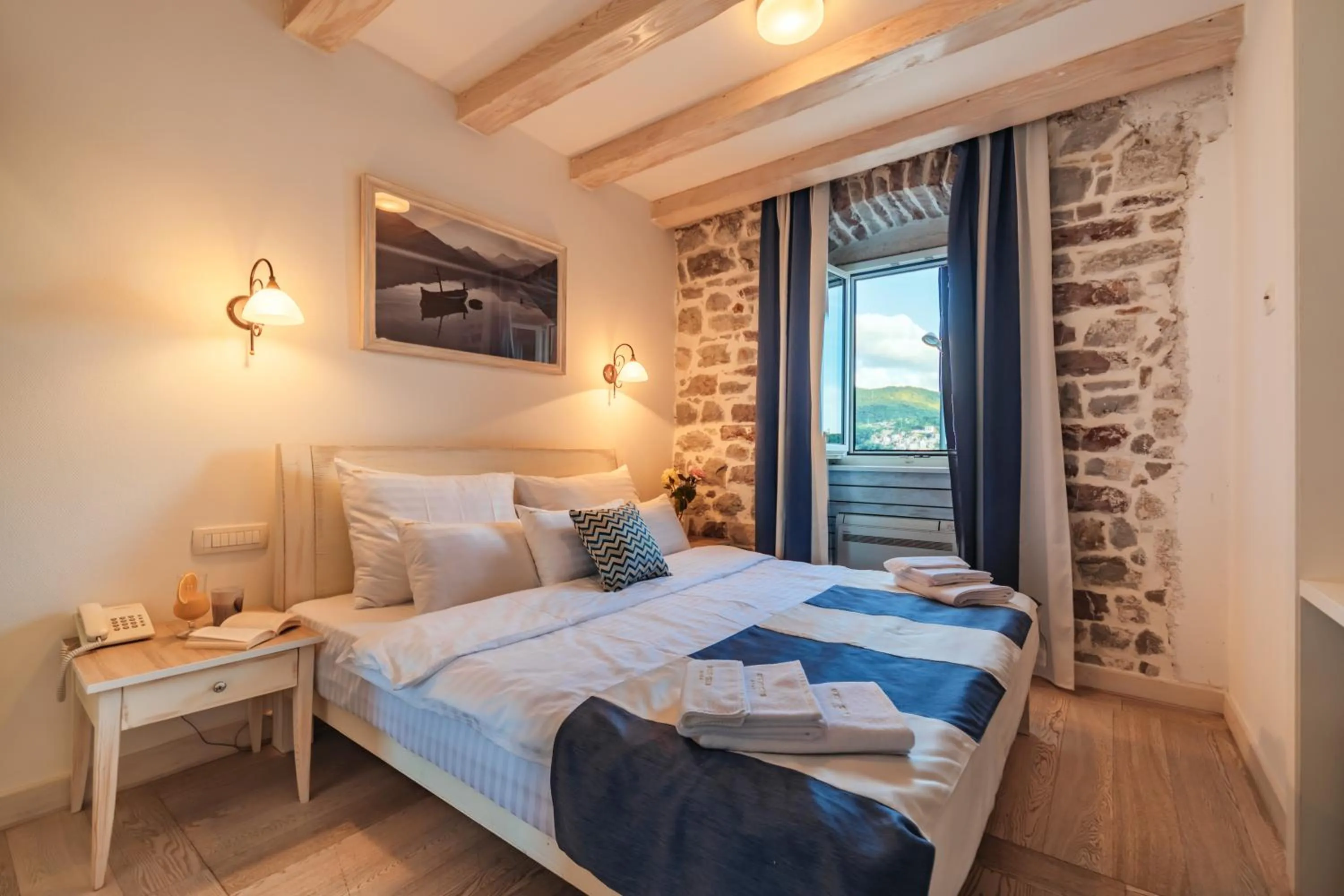 Bed in Boutique Hotel Blanc & Bleu - Capitano