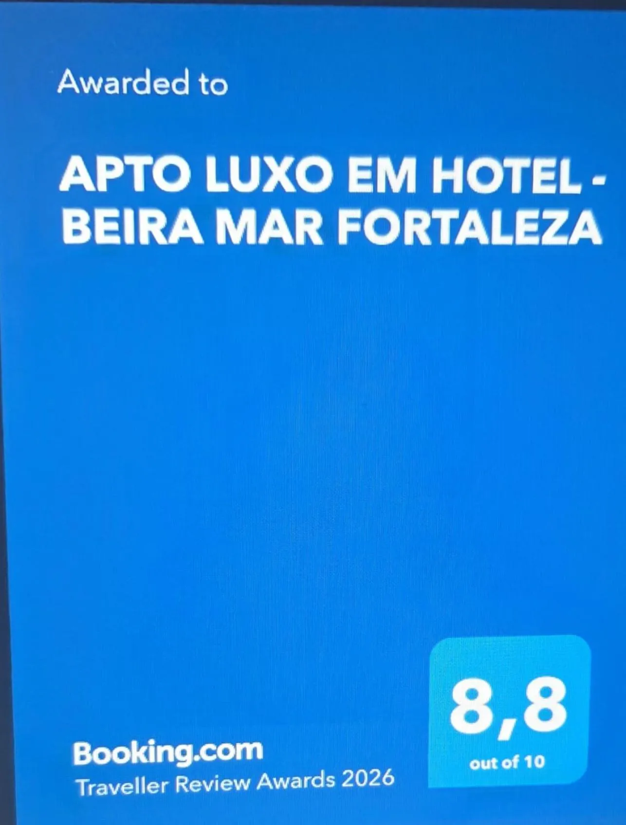 APTO LUXO EM HOTEL - BEIRA MAR FORTALEZA