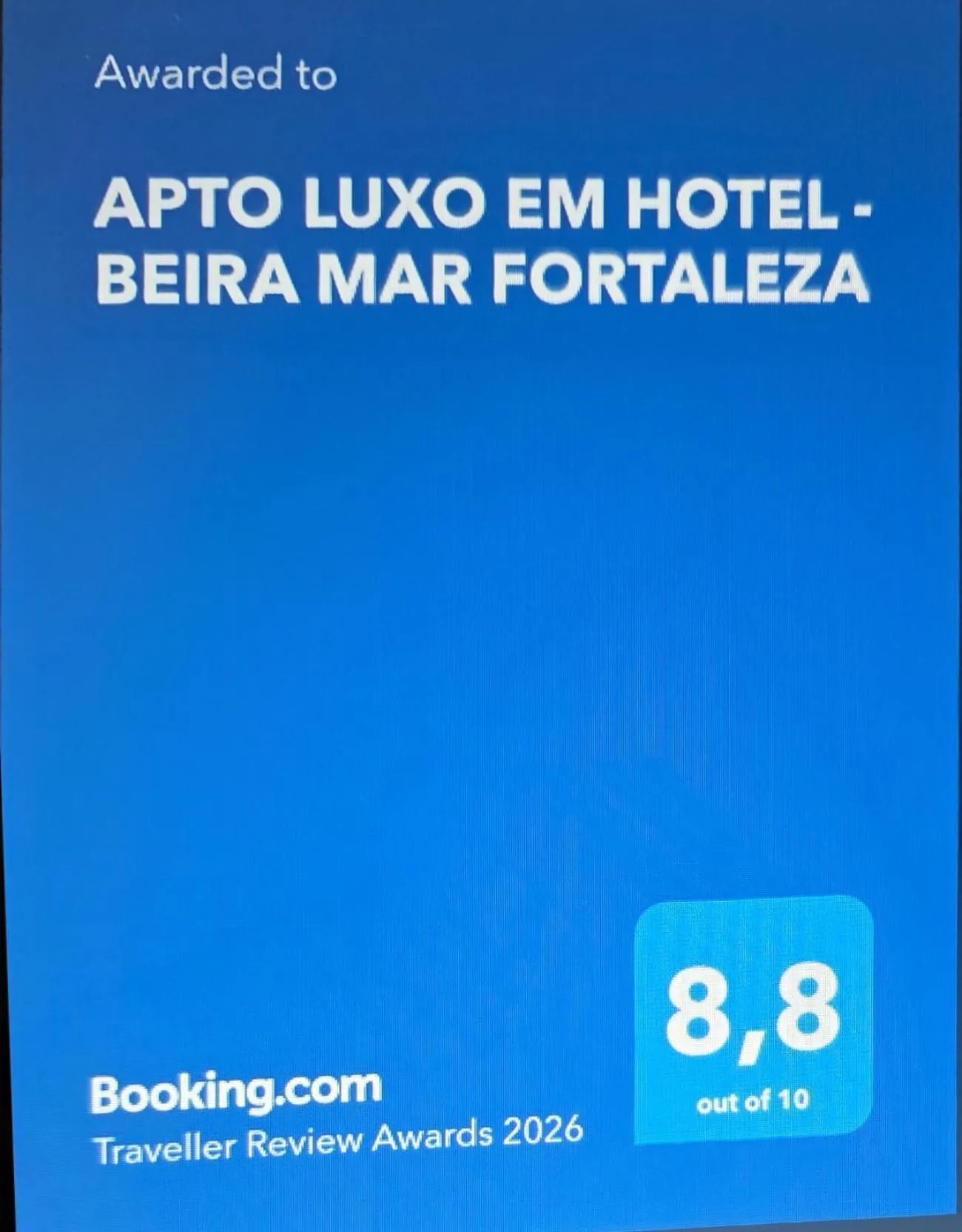 APTO LUXO EM HOTEL - BEIRA MAR FORTALEZA