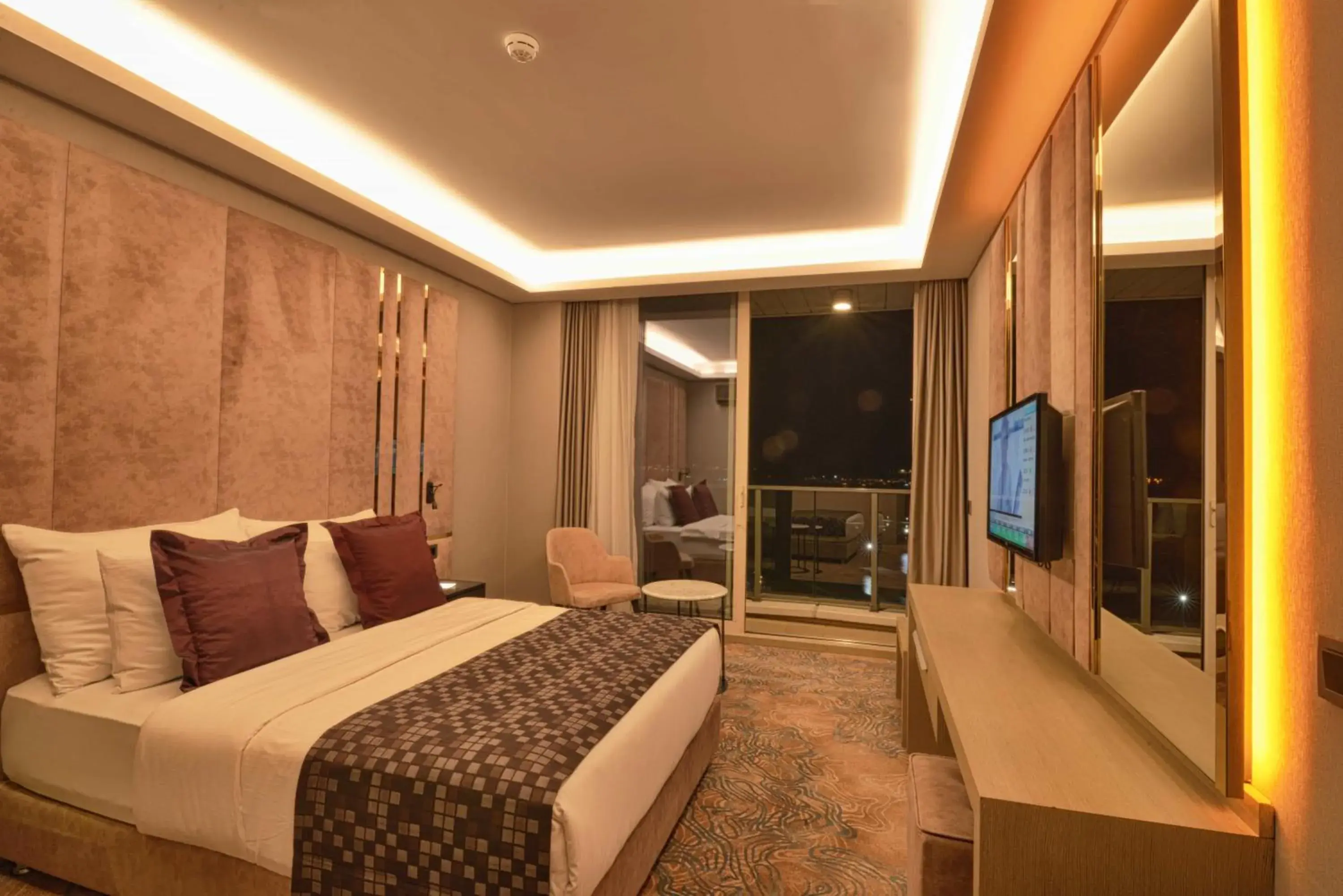 Bed in Best Western Premier Ottoperla Hotel Bed in Best Western Premier Ottoperla Hotel