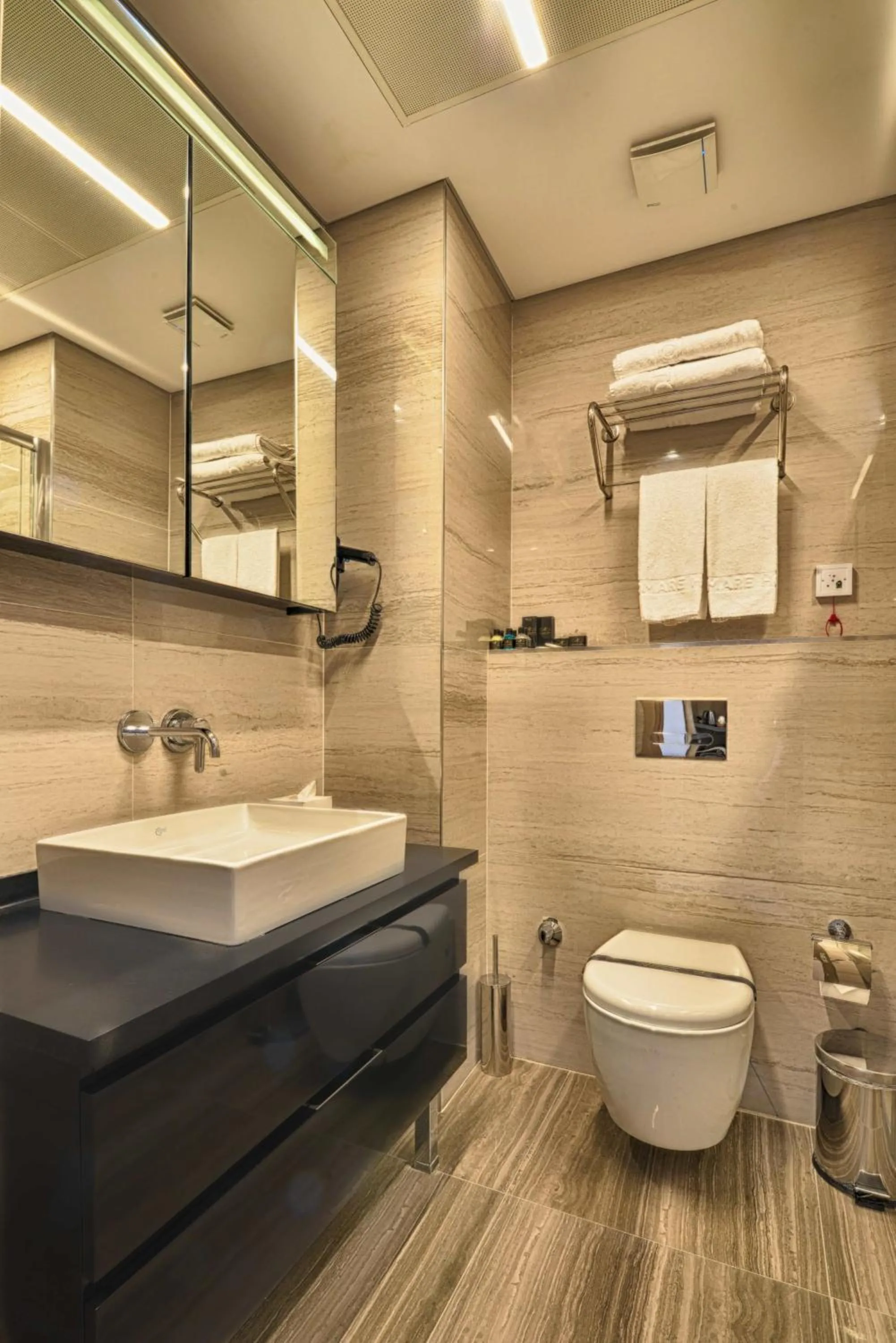 Shower in Best Western Premier Ottoperla Hotel