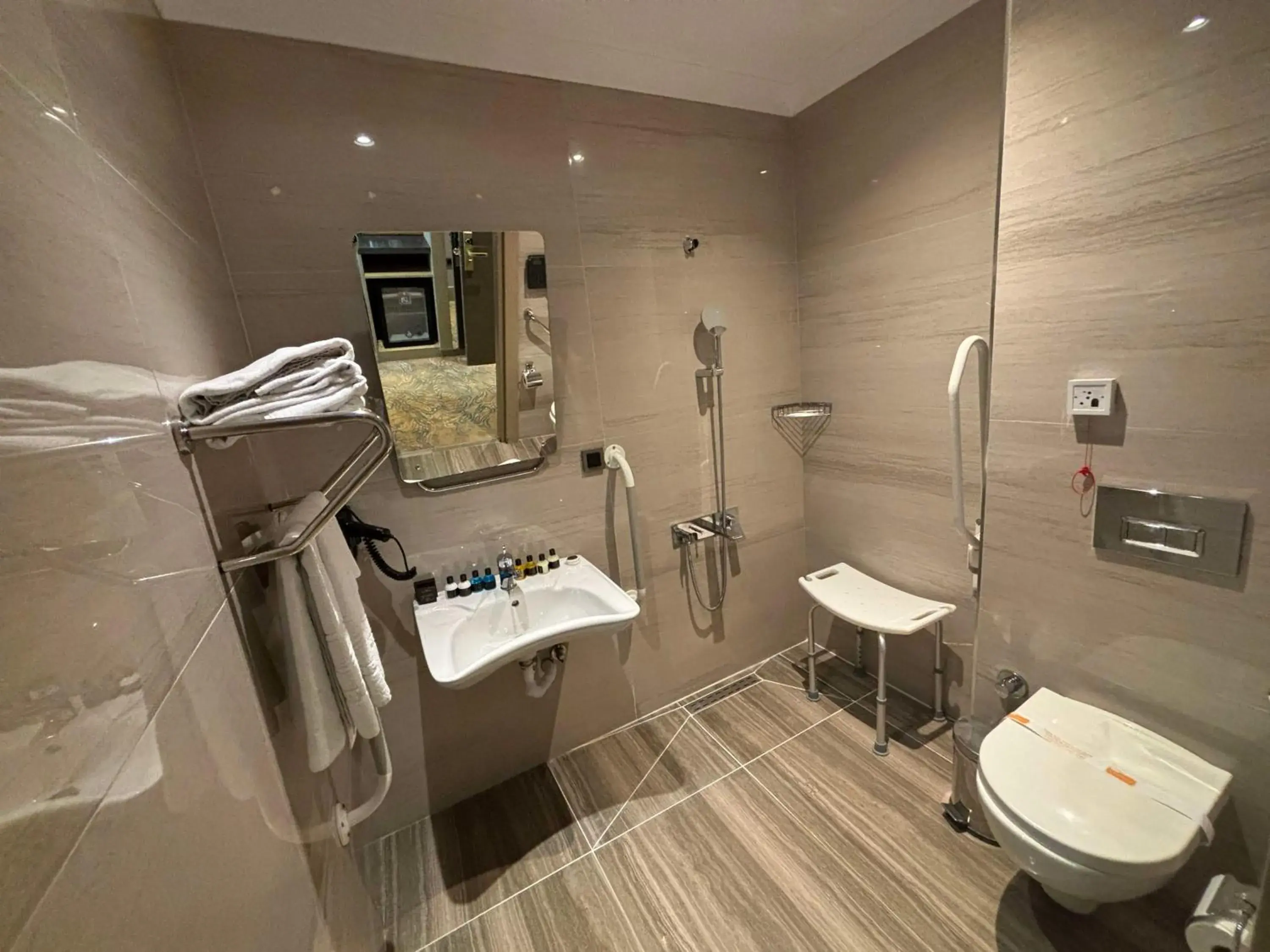 Bathroom in Best Western Premier Ottoperla Hotel Bathroom in Best Western Premier Ottoperla Hotel