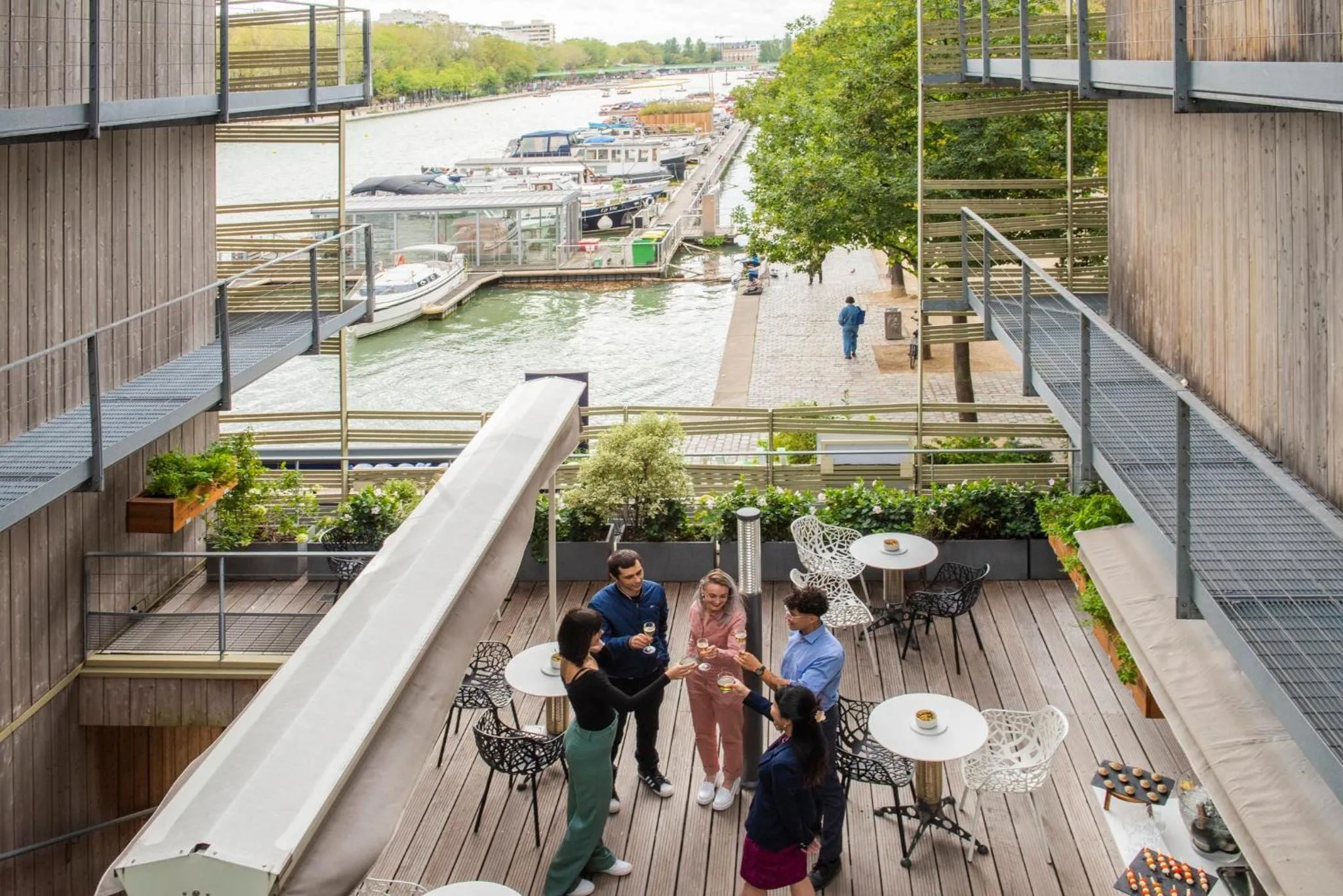 Property building in Holiday Inn Express Paris-Canal De La Villette by IHG