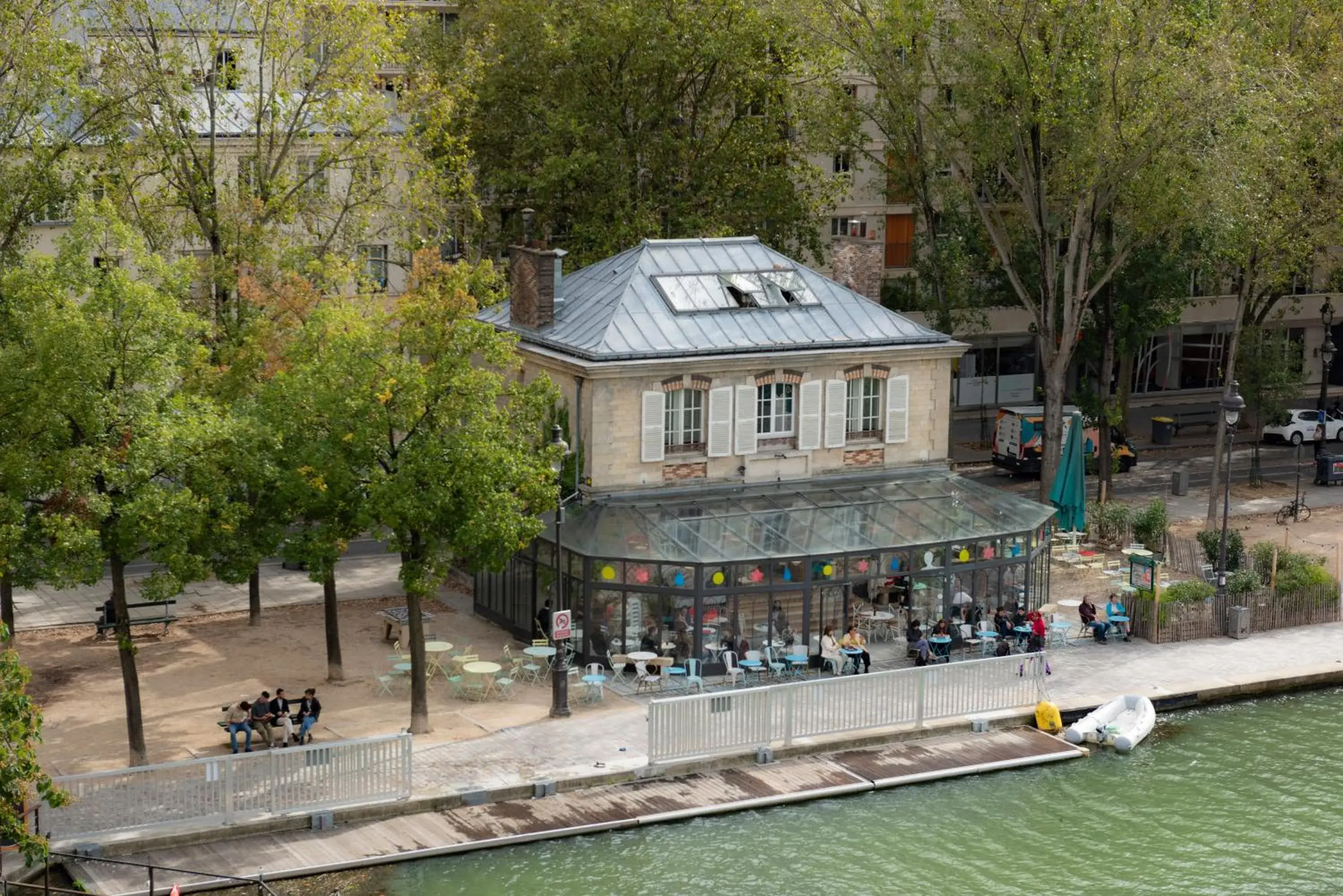 Landmark view in Holiday Inn Express Paris-Canal De La Villette by IHG Landmark view in Holiday Inn Express Paris-Canal De La Villette by IHG