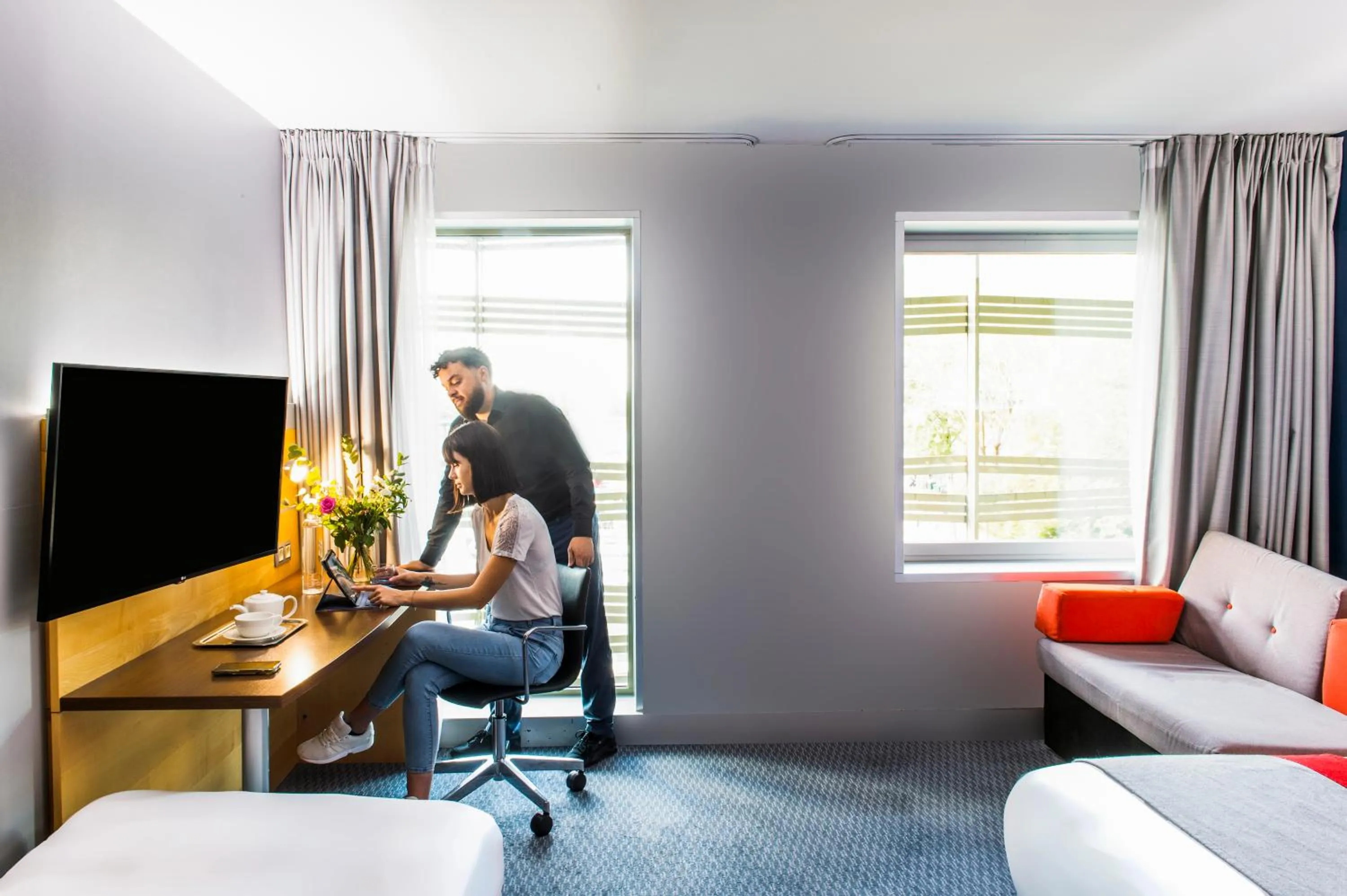 Photo of the whole room in Holiday Inn Express Paris-Canal De La Villette by IHG