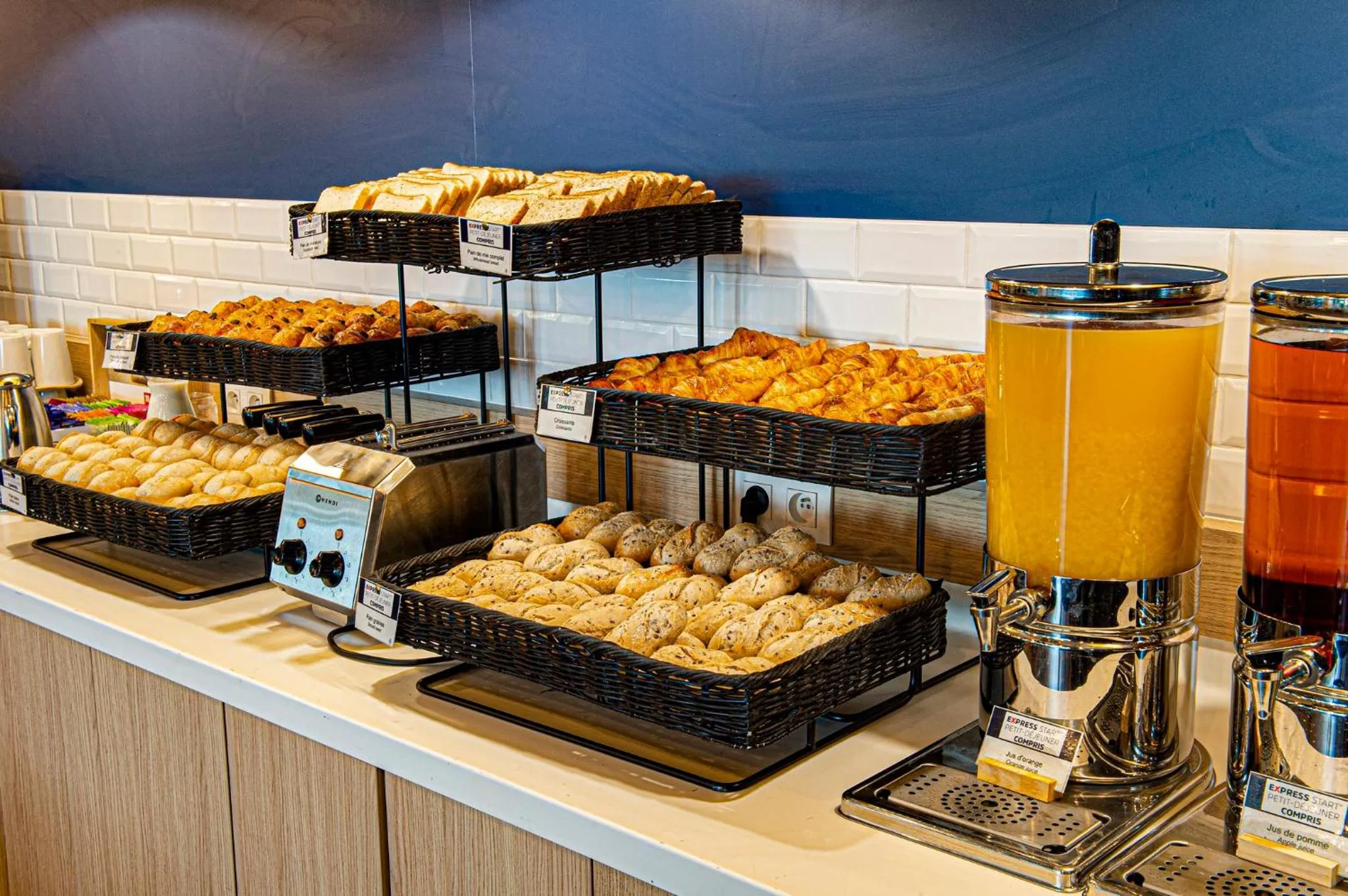 Breakfast in Holiday Inn Express Paris-Canal De La Villette by IHG