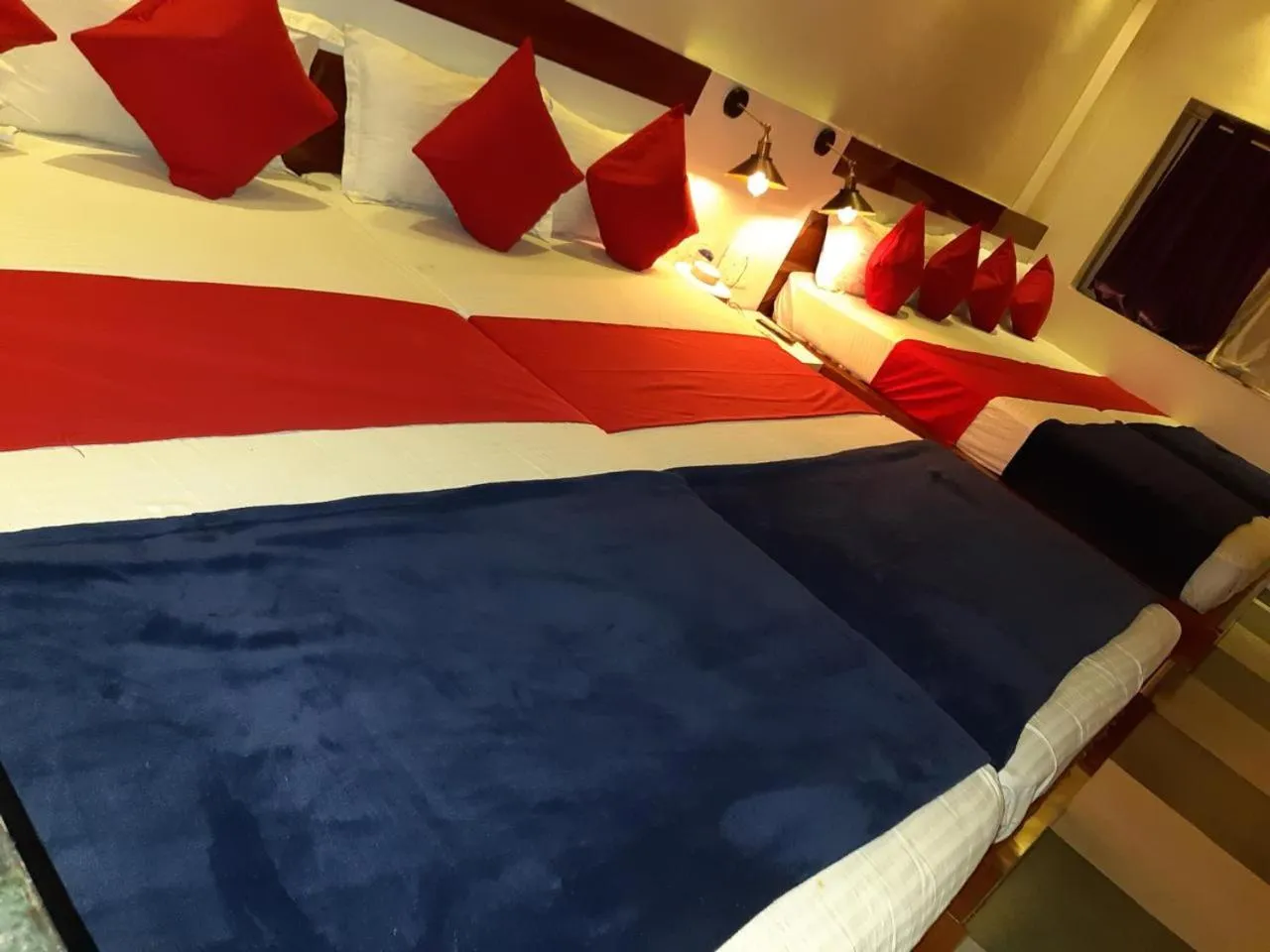 Bed in Hotel Great Annapurna