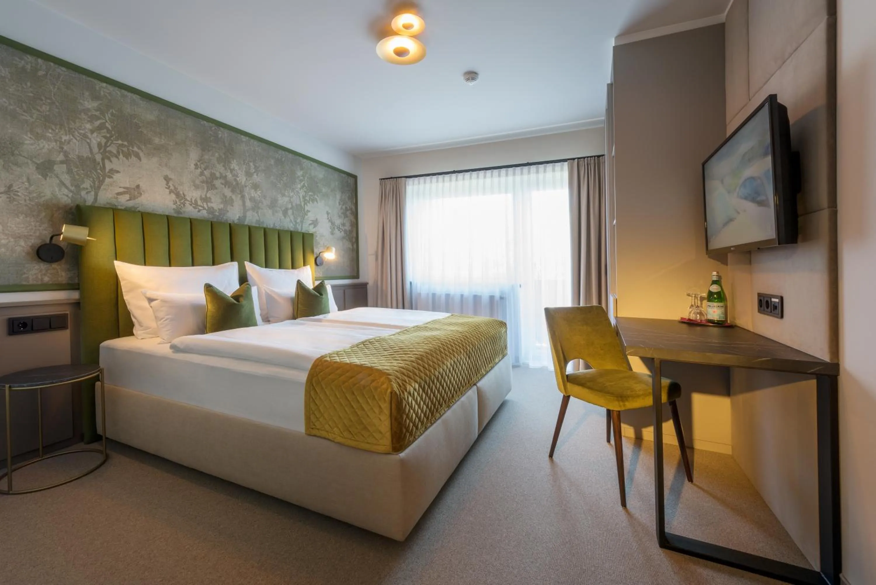 Bed in Hotel Hennersberg