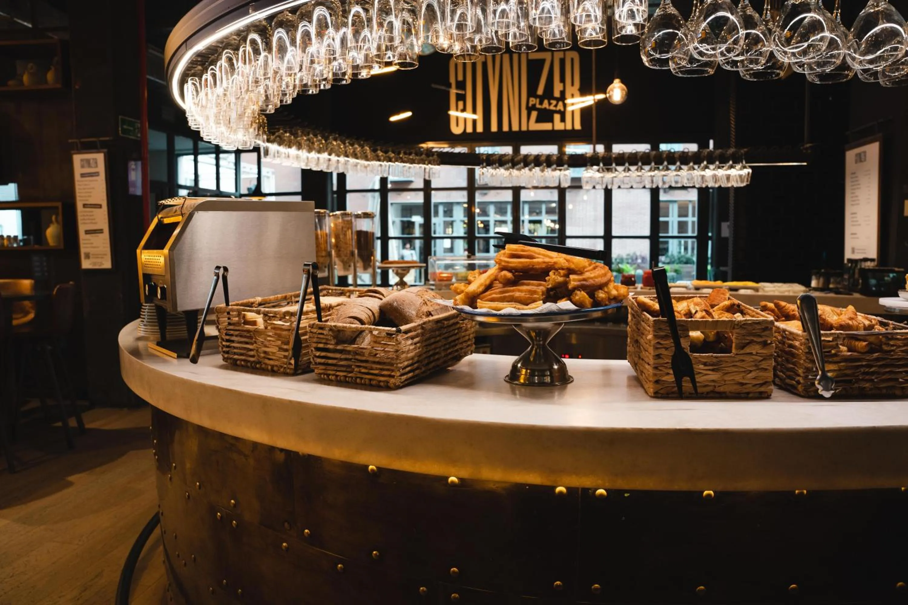 Buffet breakfast in The Central House Madrid Lavapiés