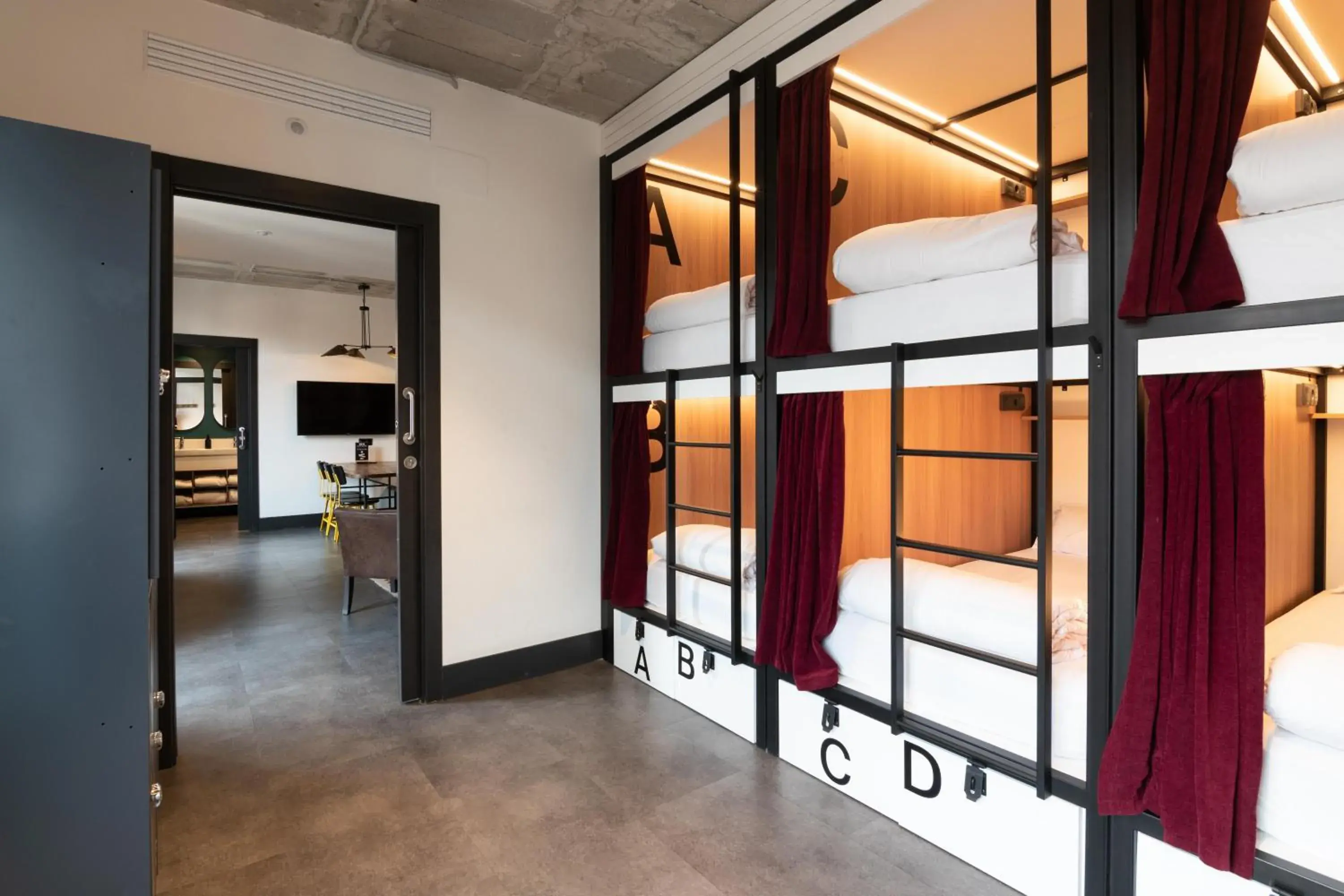 bunk bed, Bed in The Central House Madrid Lavapiés bunk bed, Bed in The Central House Madrid Lavapiés