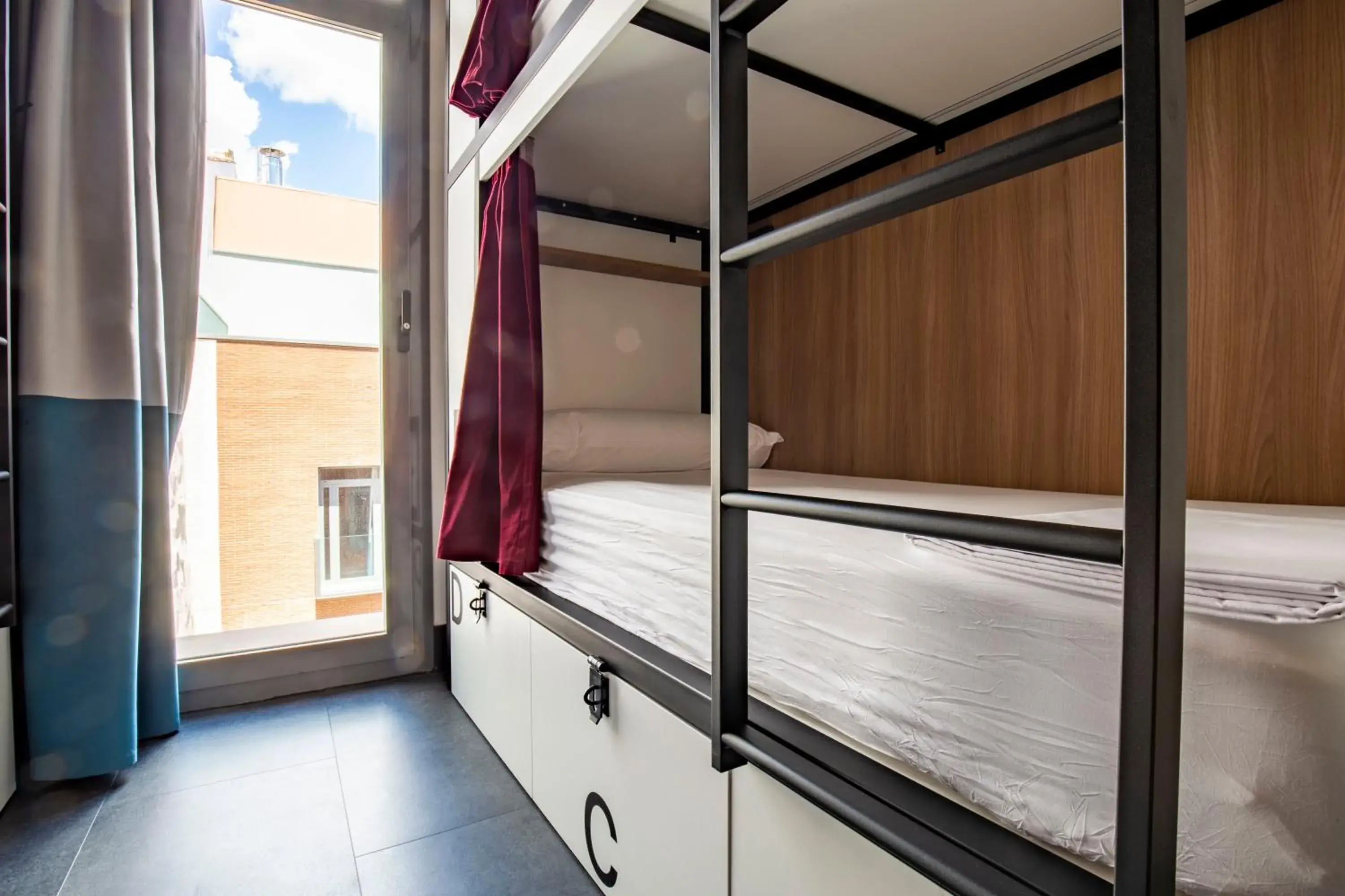 bunk bed, Bed in The Central House Madrid Lavapiés bunk bed, Bed in The Central House Madrid Lavapiés